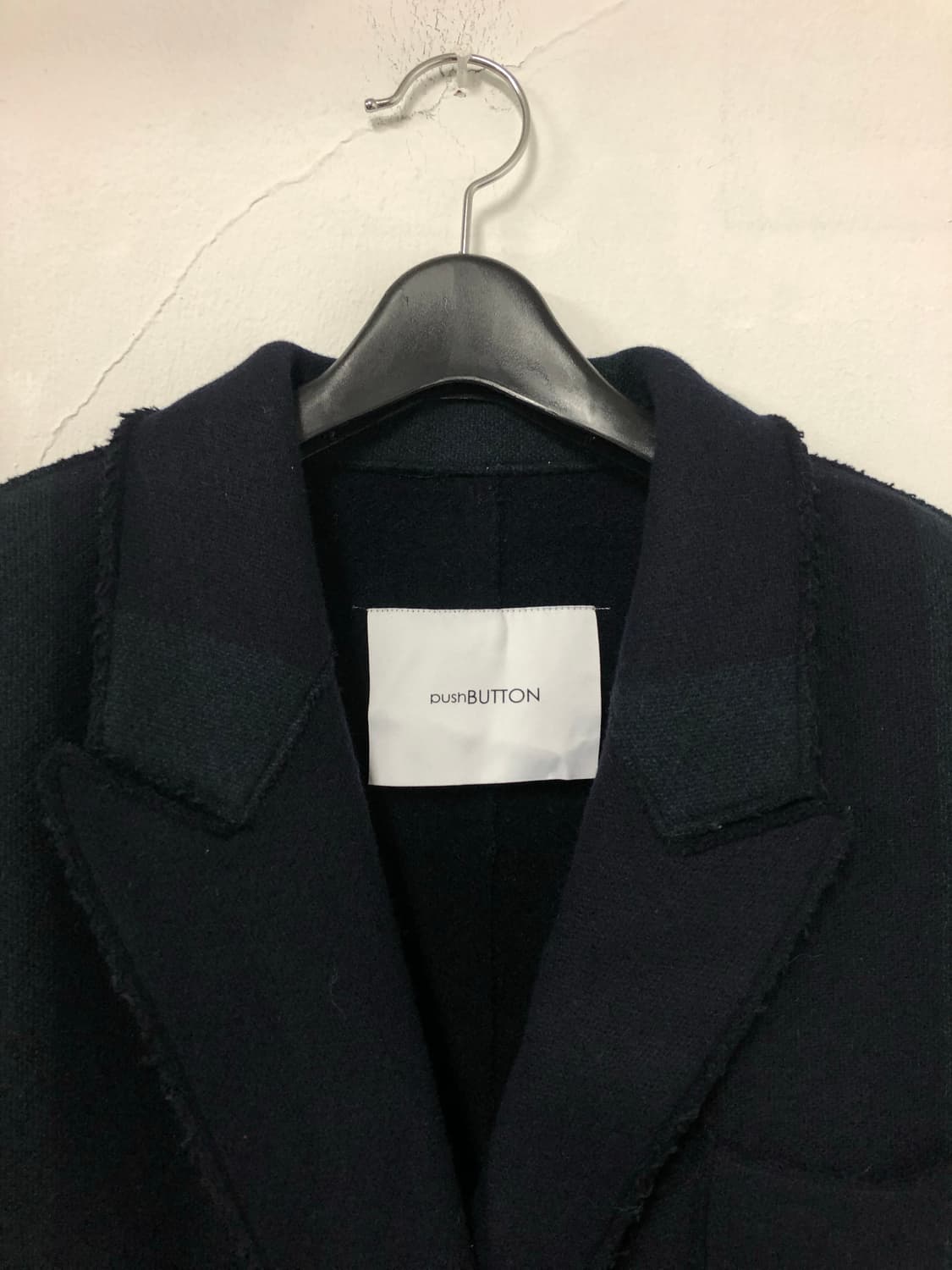 Pushbutton Oversize Wool Coat 상품이미지2