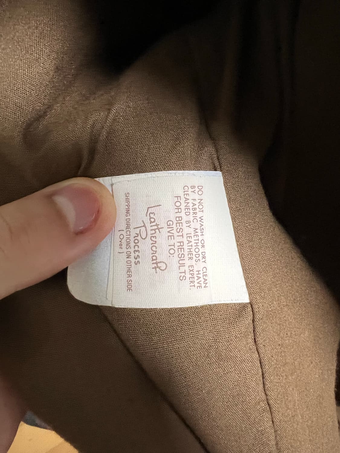 Cooper A-2 Goat leather jacket 44L 상품이미지5