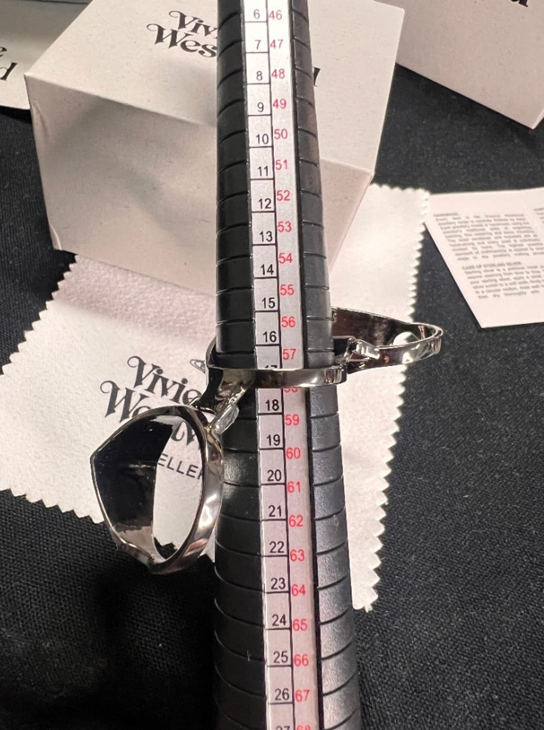 비비안웨스트우드 orb 너클링 반지 상품이미지9