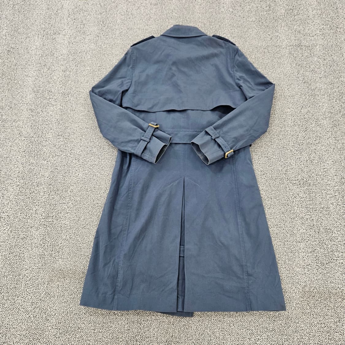[M] 마시모두띠 여성 블루 트렌치 코트1106JM1 상품이미지4