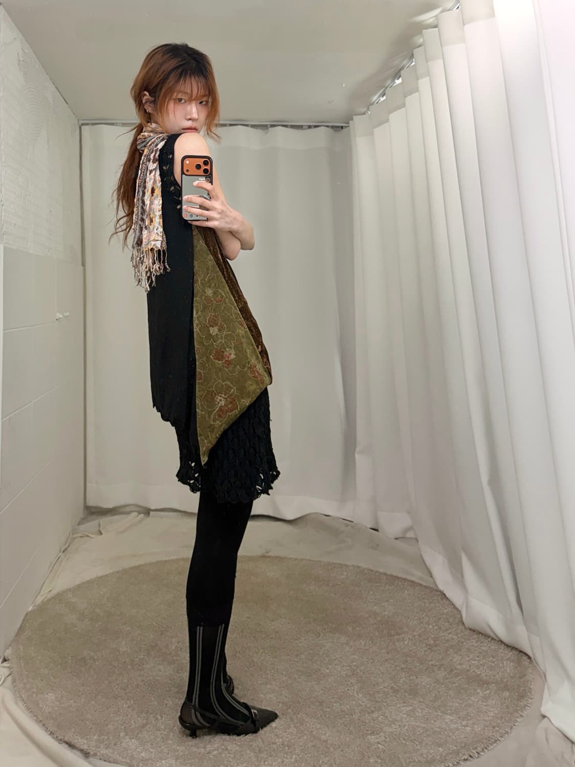 빈티지 오리엔탈 페미닌 레이어드 코디 세트 상품이미지3