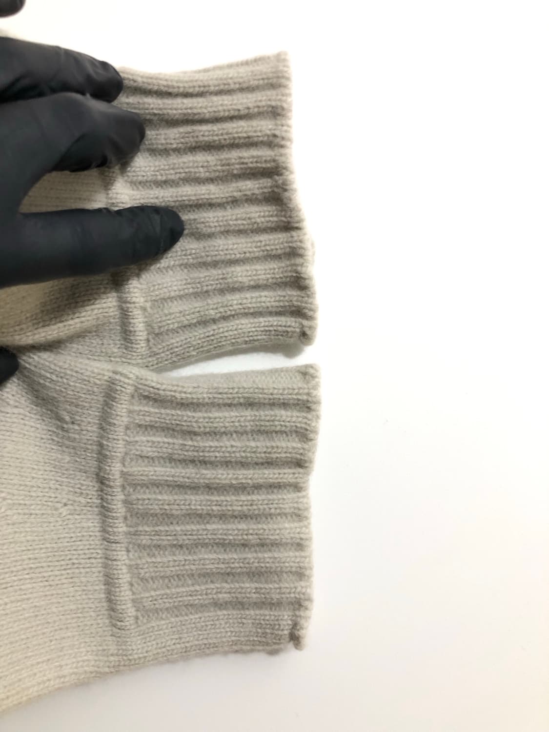 [M] 스톤아일랜드 램스울 니트 스웨터 베이지 상품이미지7