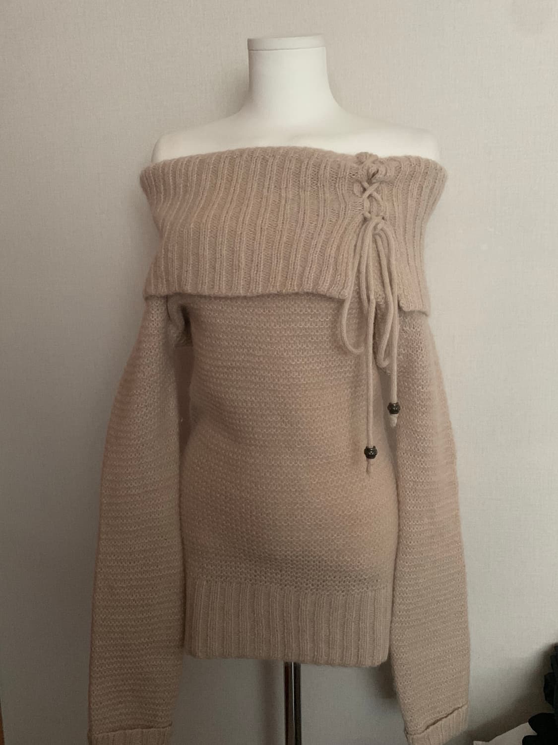 빈티지 오프숄더 원피스 상품이미지1