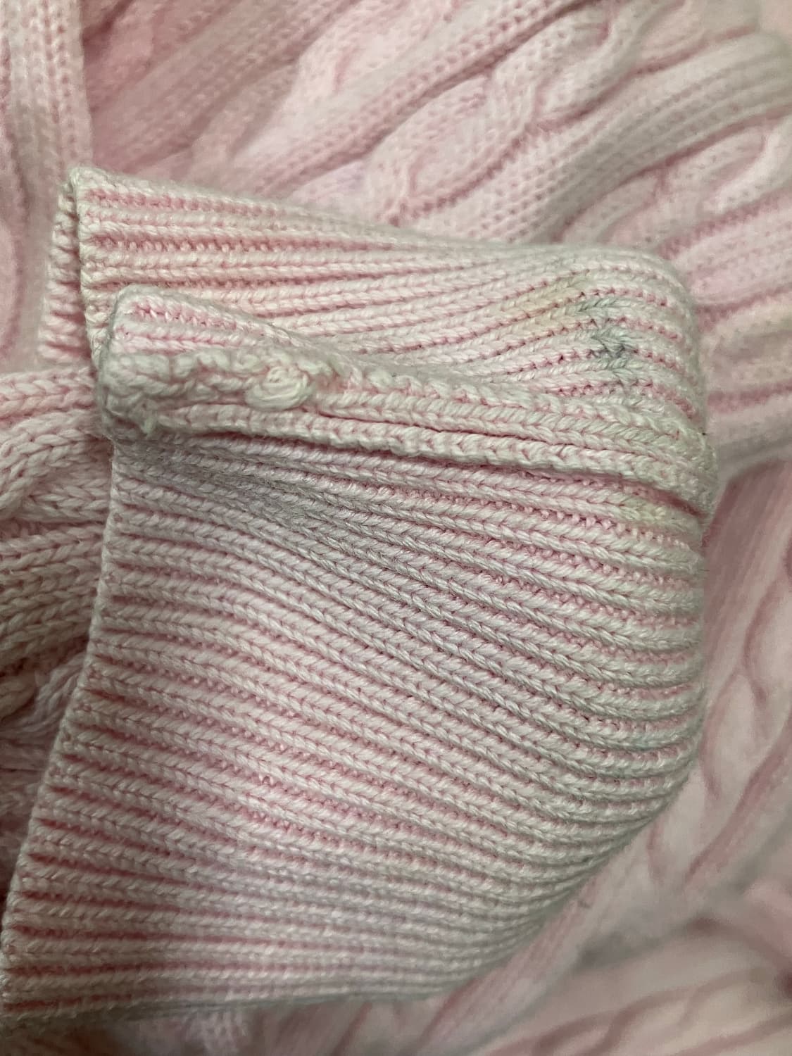 폴로 랄프로렌 핑크 케이블 가디건 상품이미지9