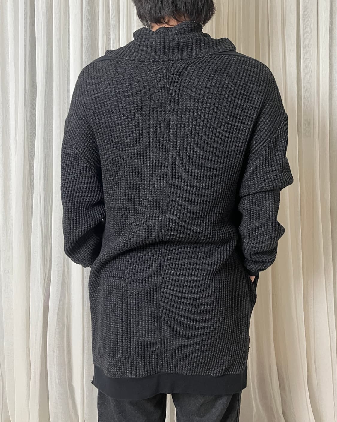 Leh 와플 하이넥 써멀 터틀넥 beatnik turtle sweater 상품이미지9