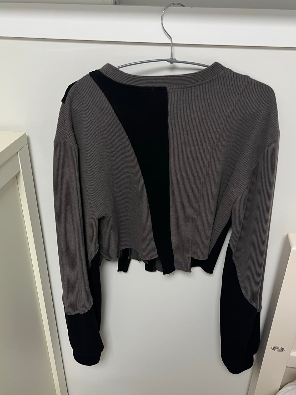 블랙배색니트 상품이미지2