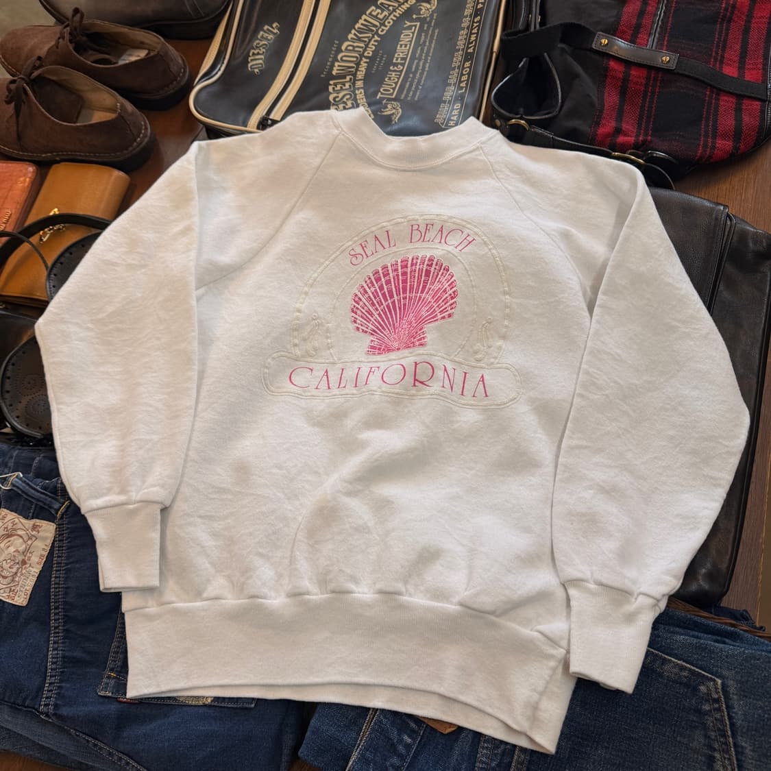 오네이타 캘리포니아 씰 해변 USA 스웻셔츠 상품이미지1