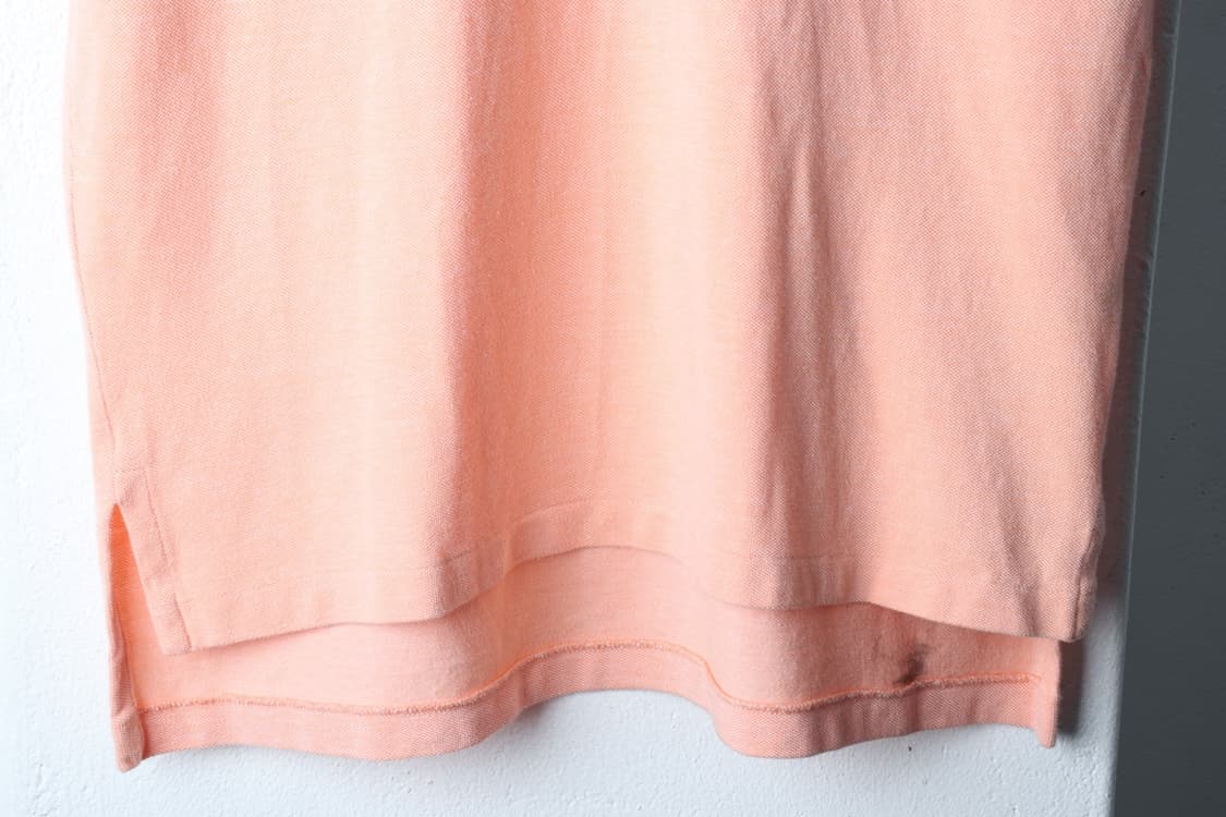 (M-XL) 폴로 랄프로렌 반팔 카라 티셔츠 오렌지 무지-H30629 상품이미지4