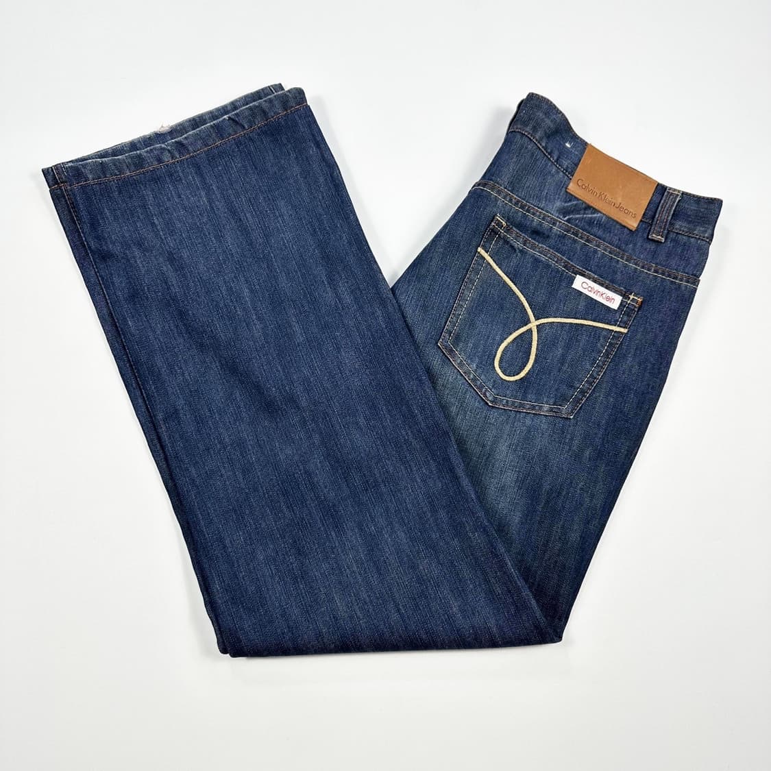 캘빈클라인 CK 레트로 와이드 데님 팬츠 (36인치) 상품이미지2