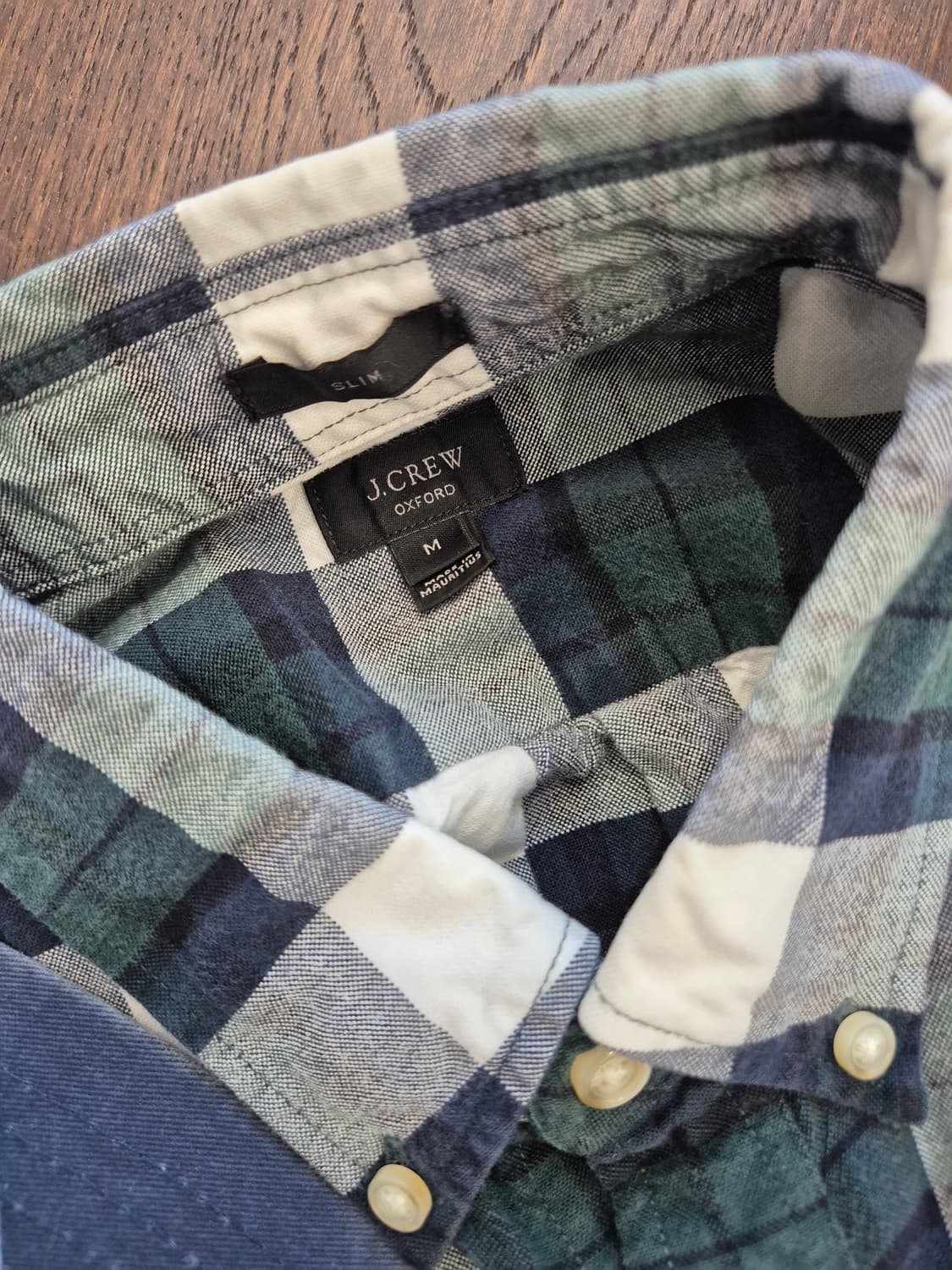 J.CREW Oxford Check Shirts 상품이미지4
