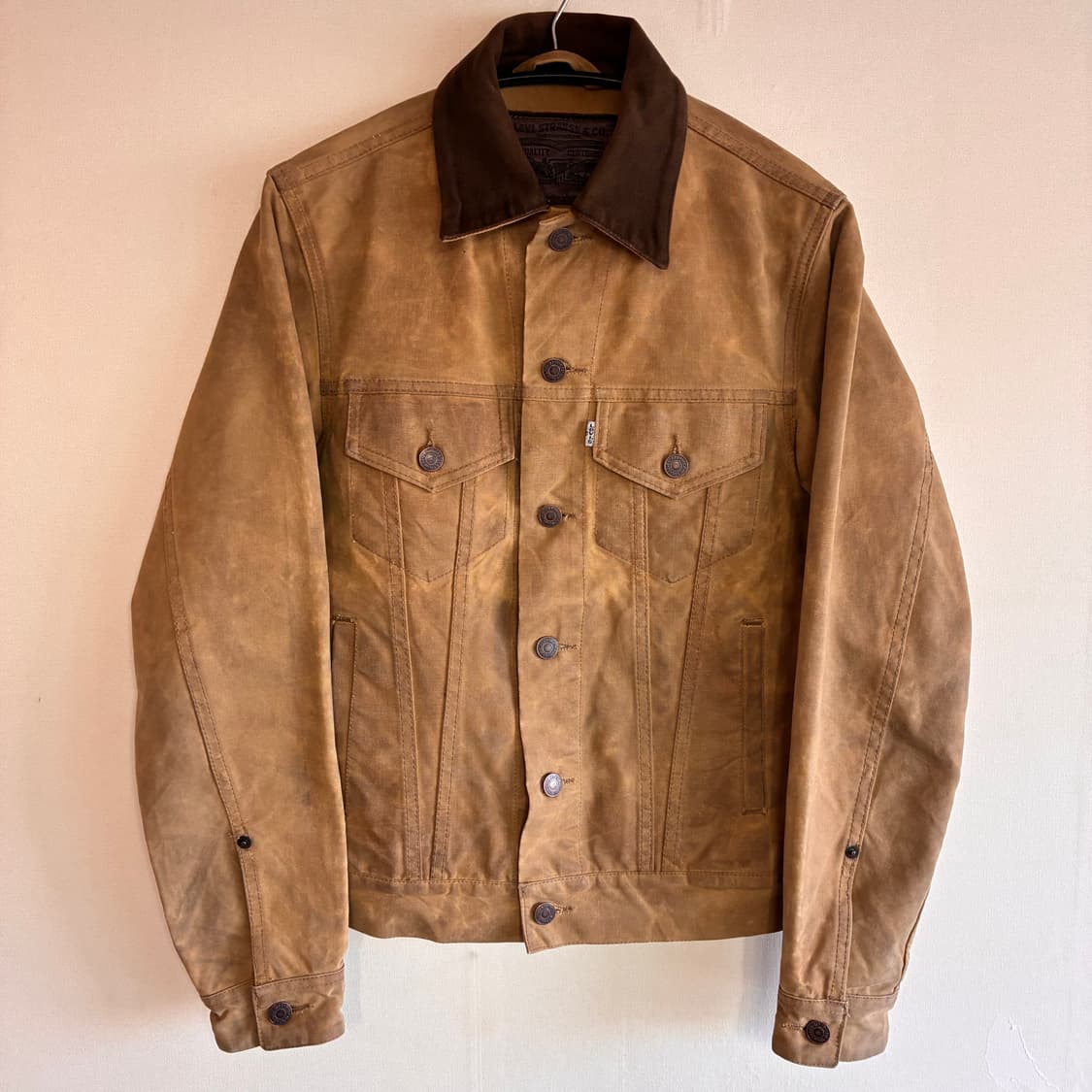 2011 리바이스X필슨 왁스 코팅 트러커 자켓 상품이미지1