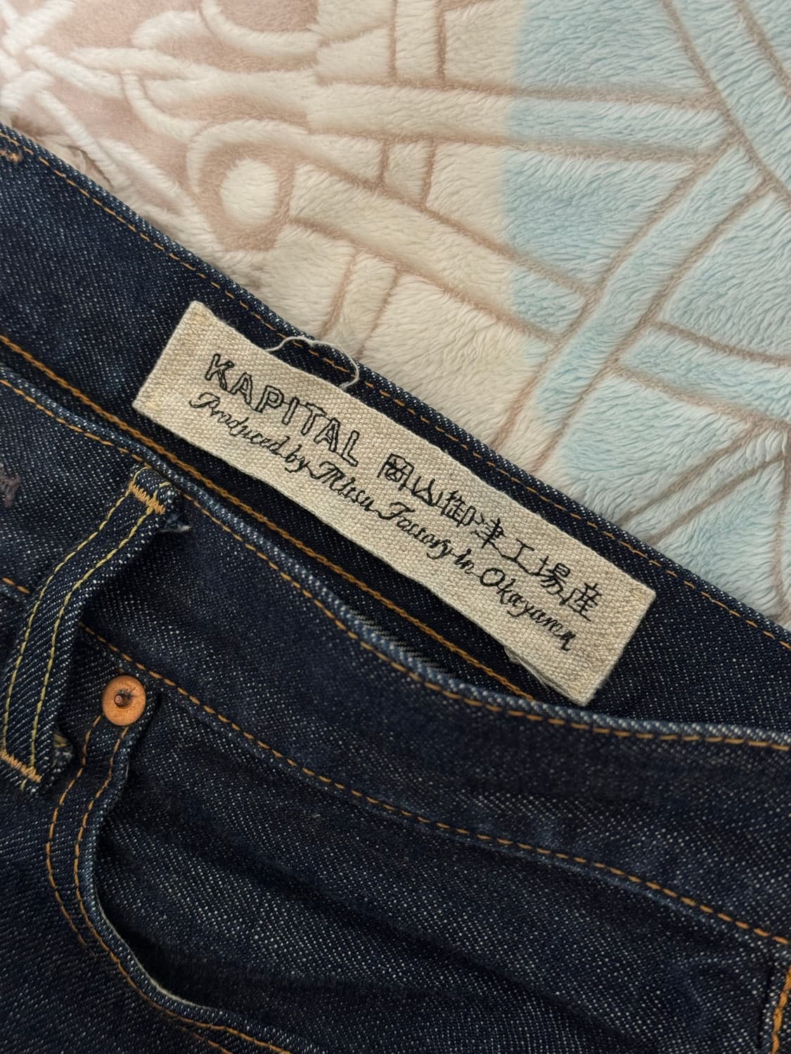 캐피탈 슬림스트레이트 데님 상품이미지2