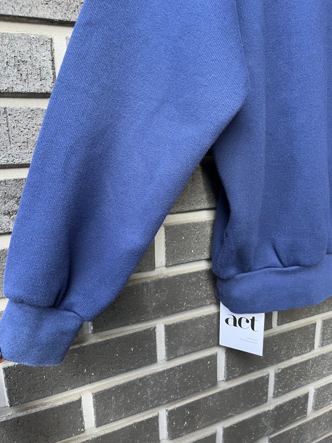 90s COURREGES 레터링 스웻셔츠 상품이미지9