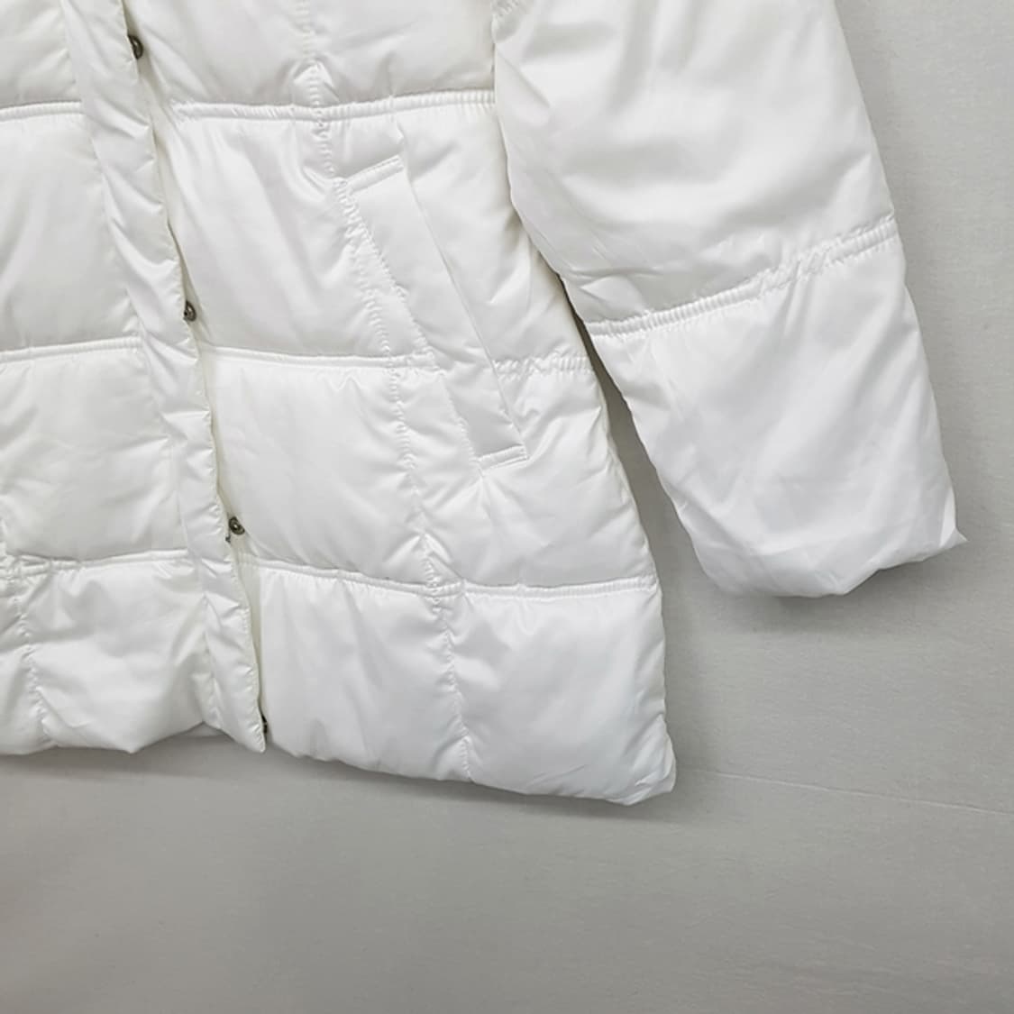 CECIL McBEE 세실맥비 패딩 점퍼 화이트 상품이미지3