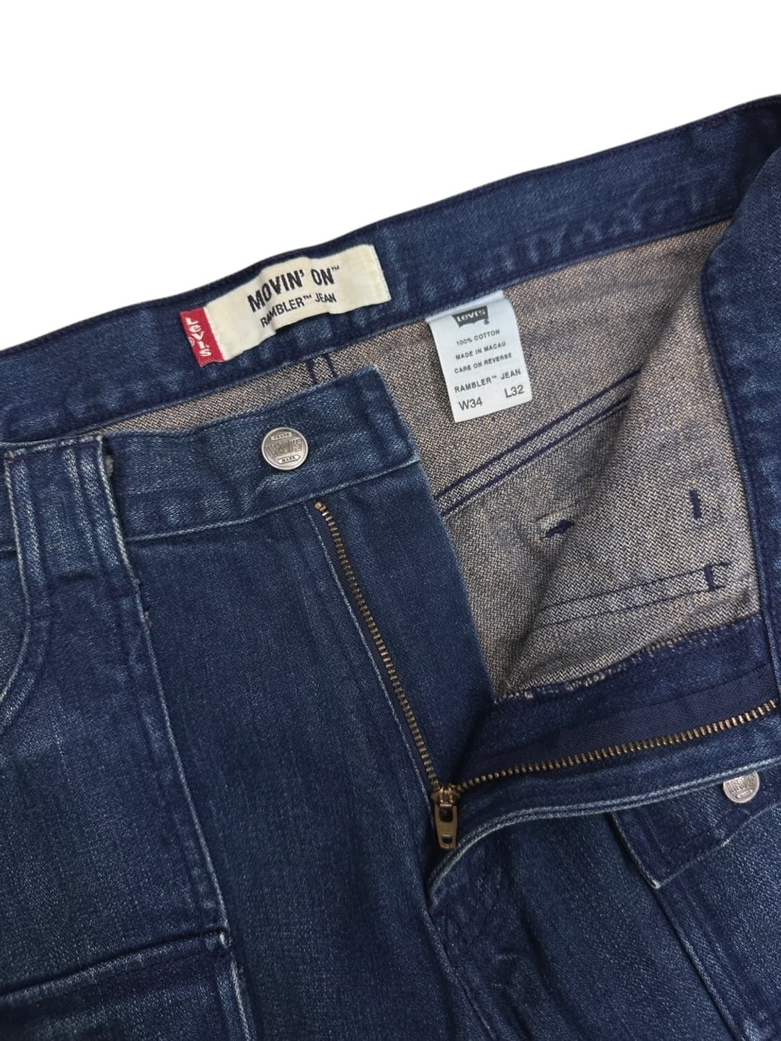 00s 리바이스 무빙온 램블러 부츠컷 청바지 (34) 상품이미지4