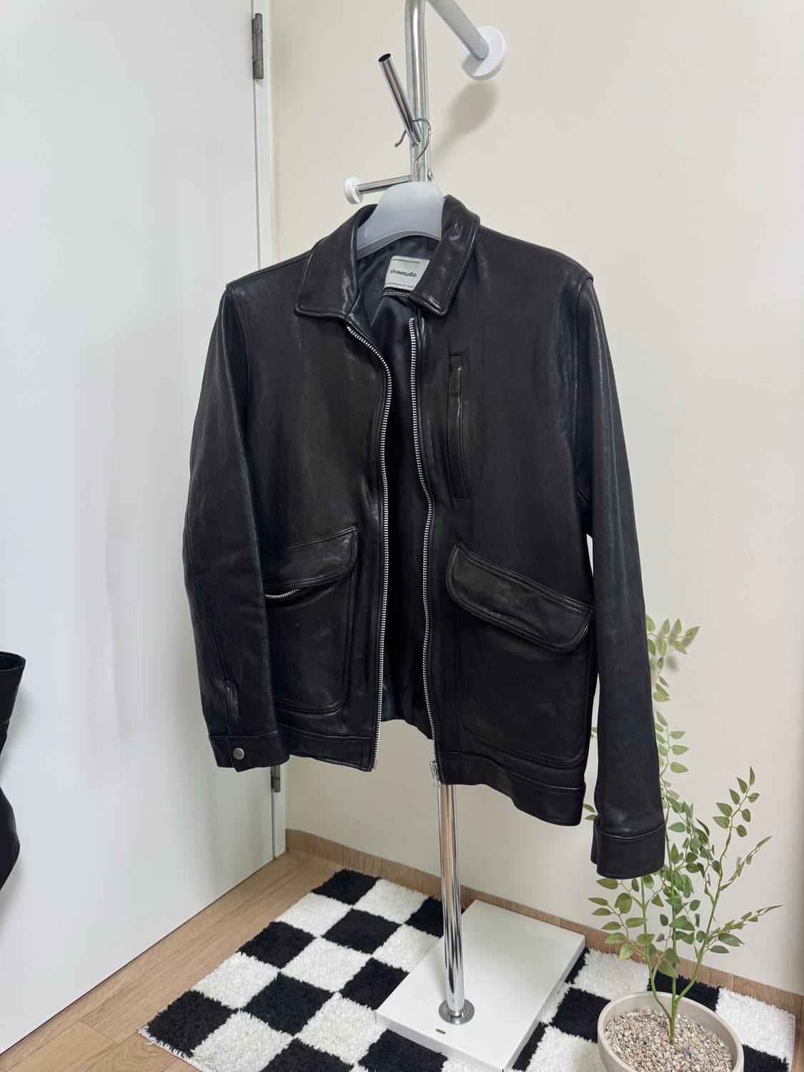 비바스튜디오 레더 자켓 상품이미지2