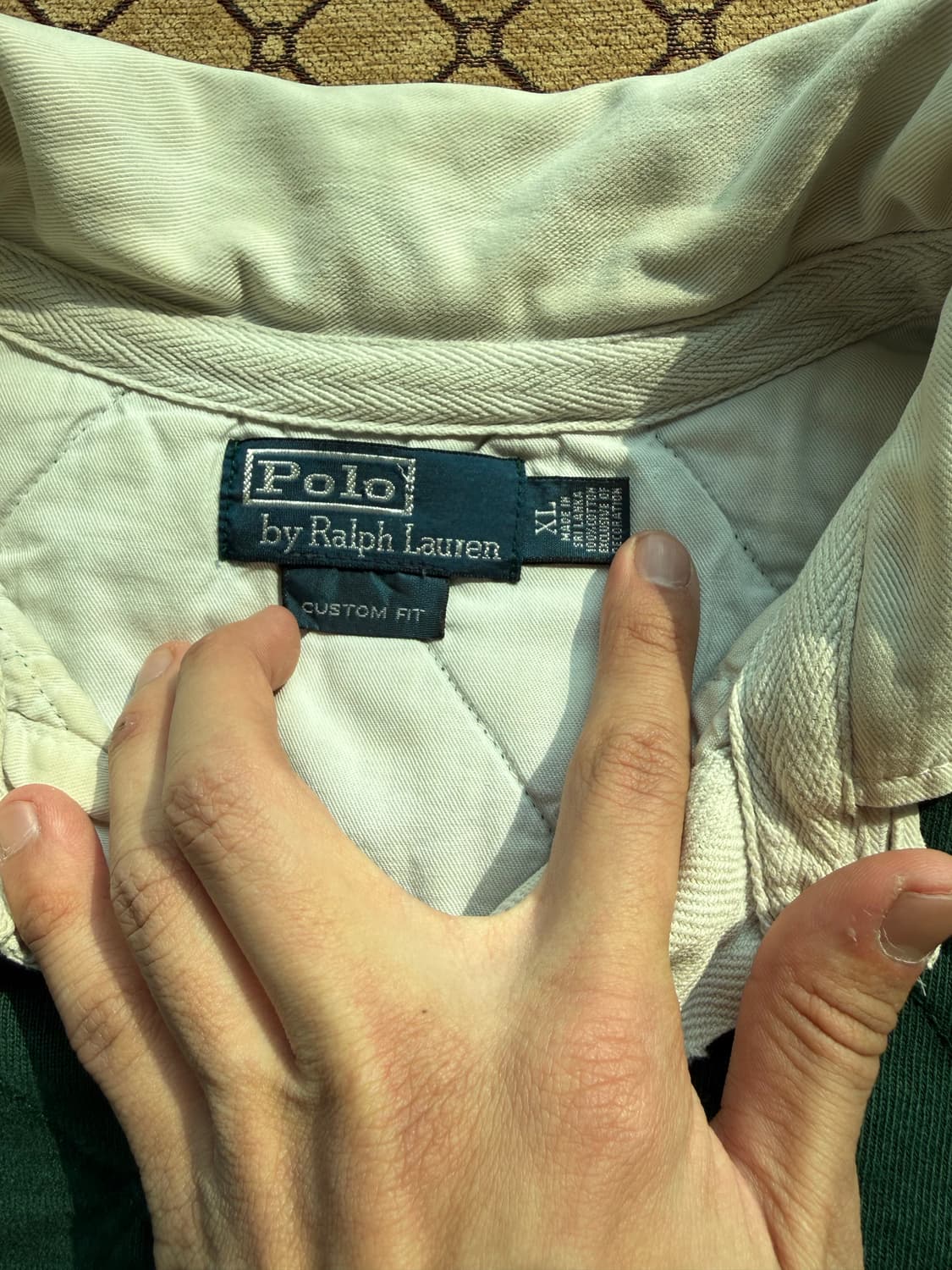 폴로 그린 후드 럭비티 상품이미지4