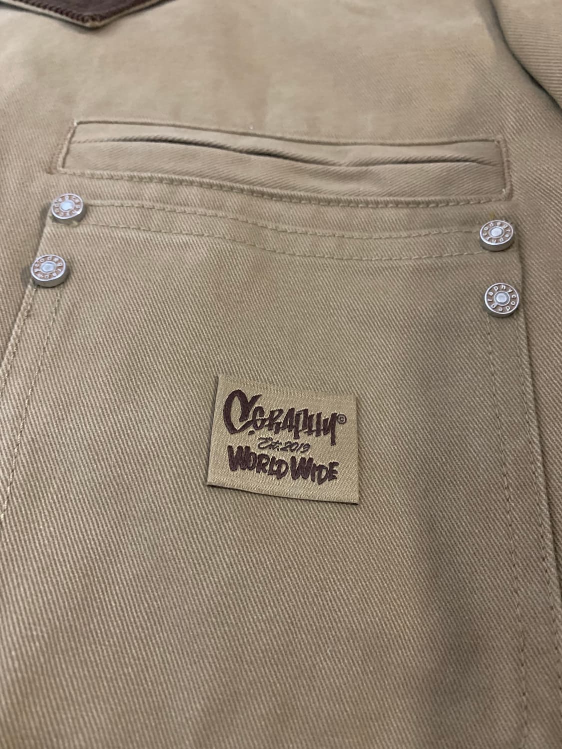 codegraphy 코듀로이  디트로이트 스타일 카라 자켓 상품이미지3