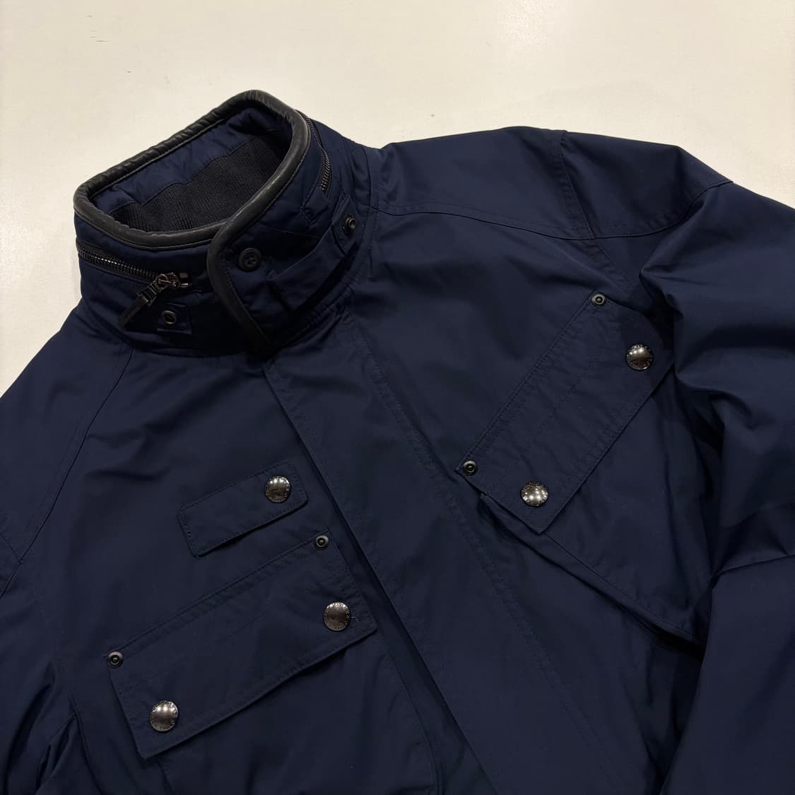 [L] 폴로랄프로렌 바이커 네이비 벨티드 포켓 자켓 C122 상품이미지3
