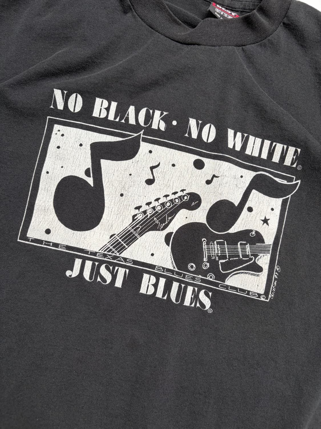 90s Blues Tee (black) 상품이미지5