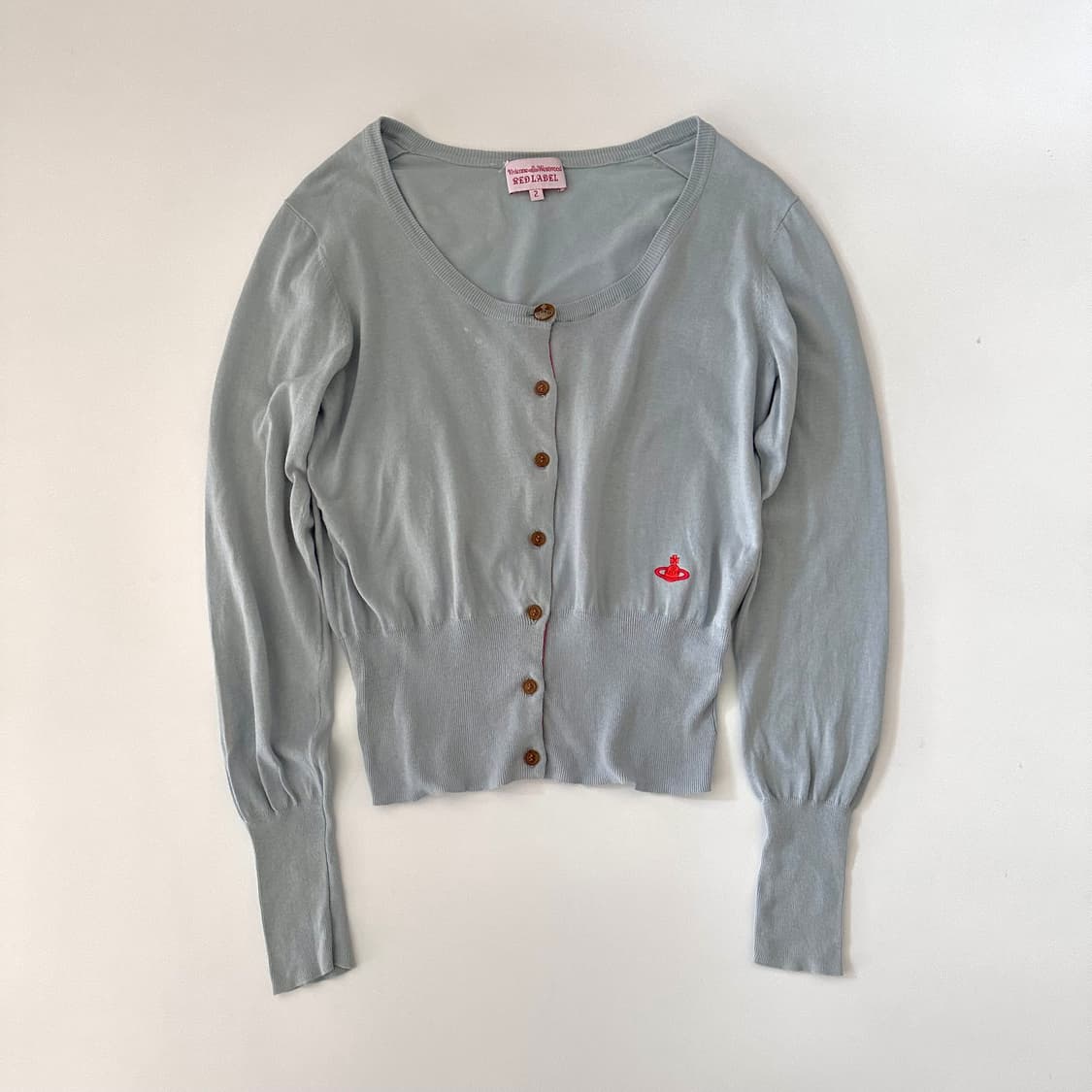 비비안웨스트우드 레드라벨 orb 로고 가디건 상품이미지2