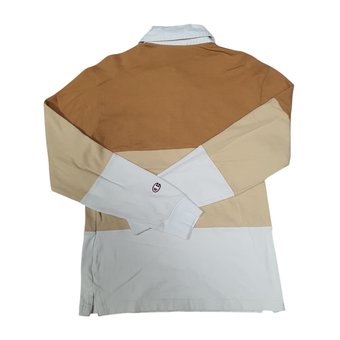 ✨ (바배) 챔피온 센터로고 배색 럭비 롱슬리브 상품이미지2