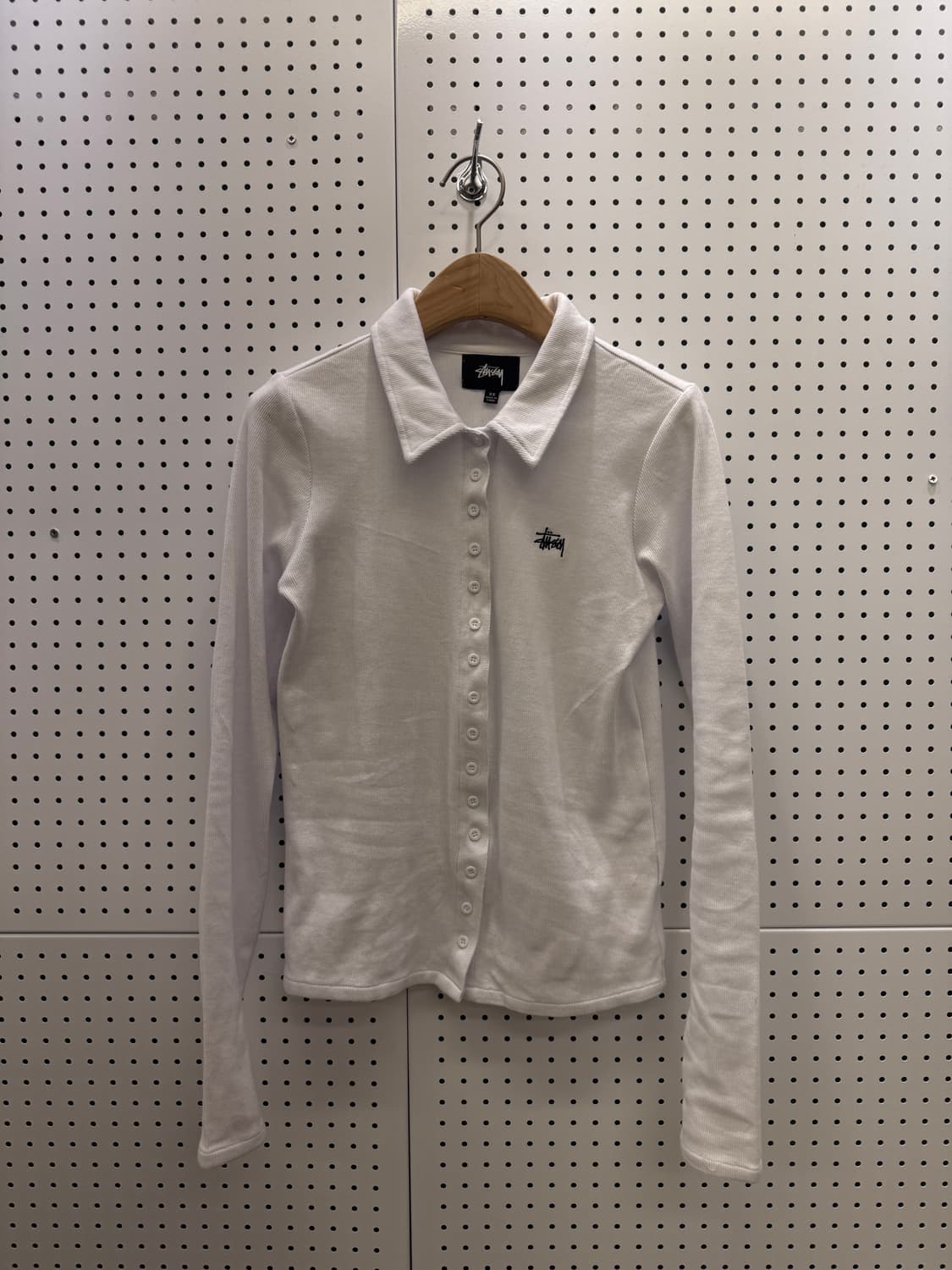 스투시 슬림핏 여성 카라 티셔츠 U473 상품이미지2