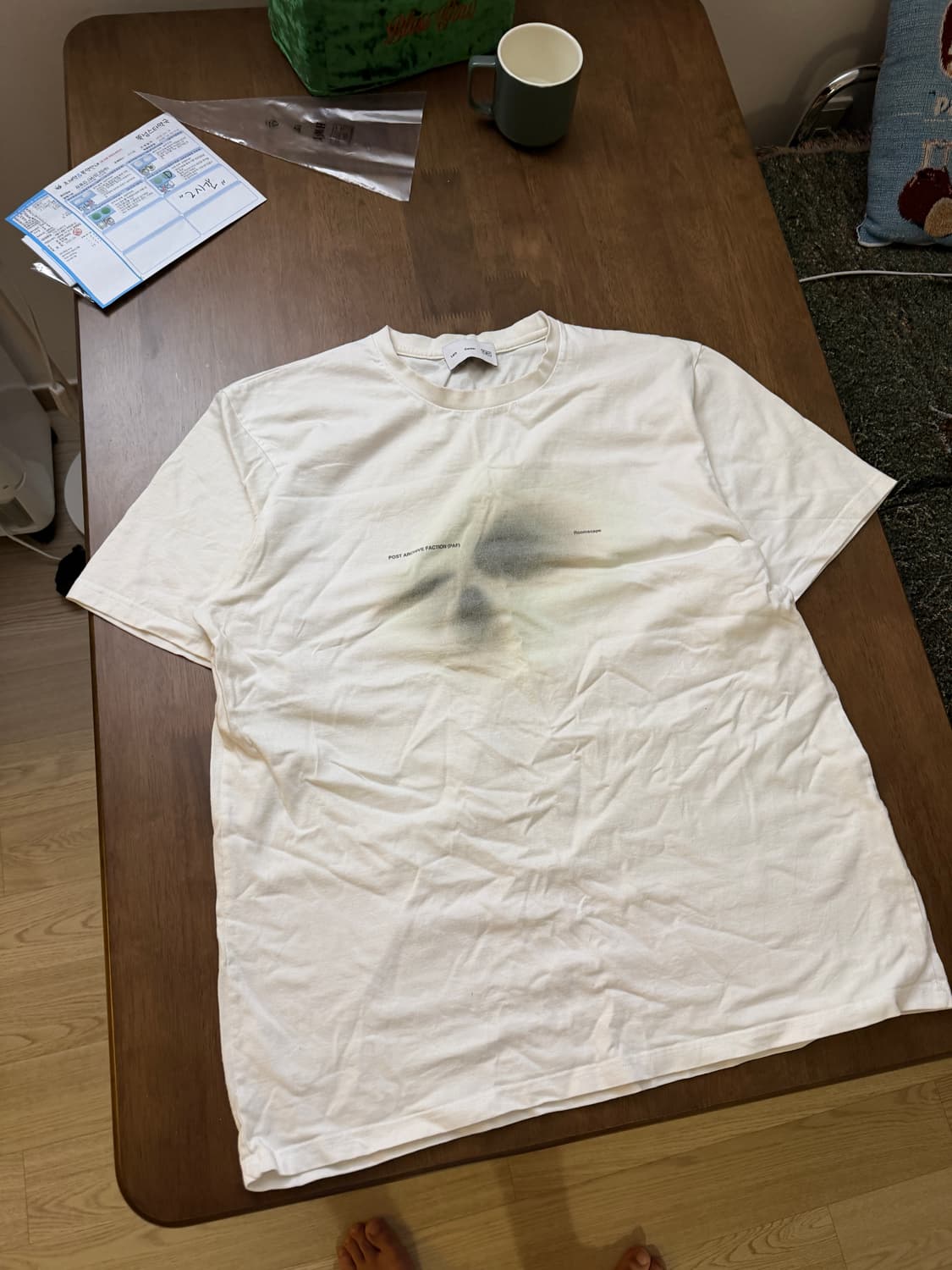 L) 포스트아카이브팩션 청음회 티셔츠 상품이미지1