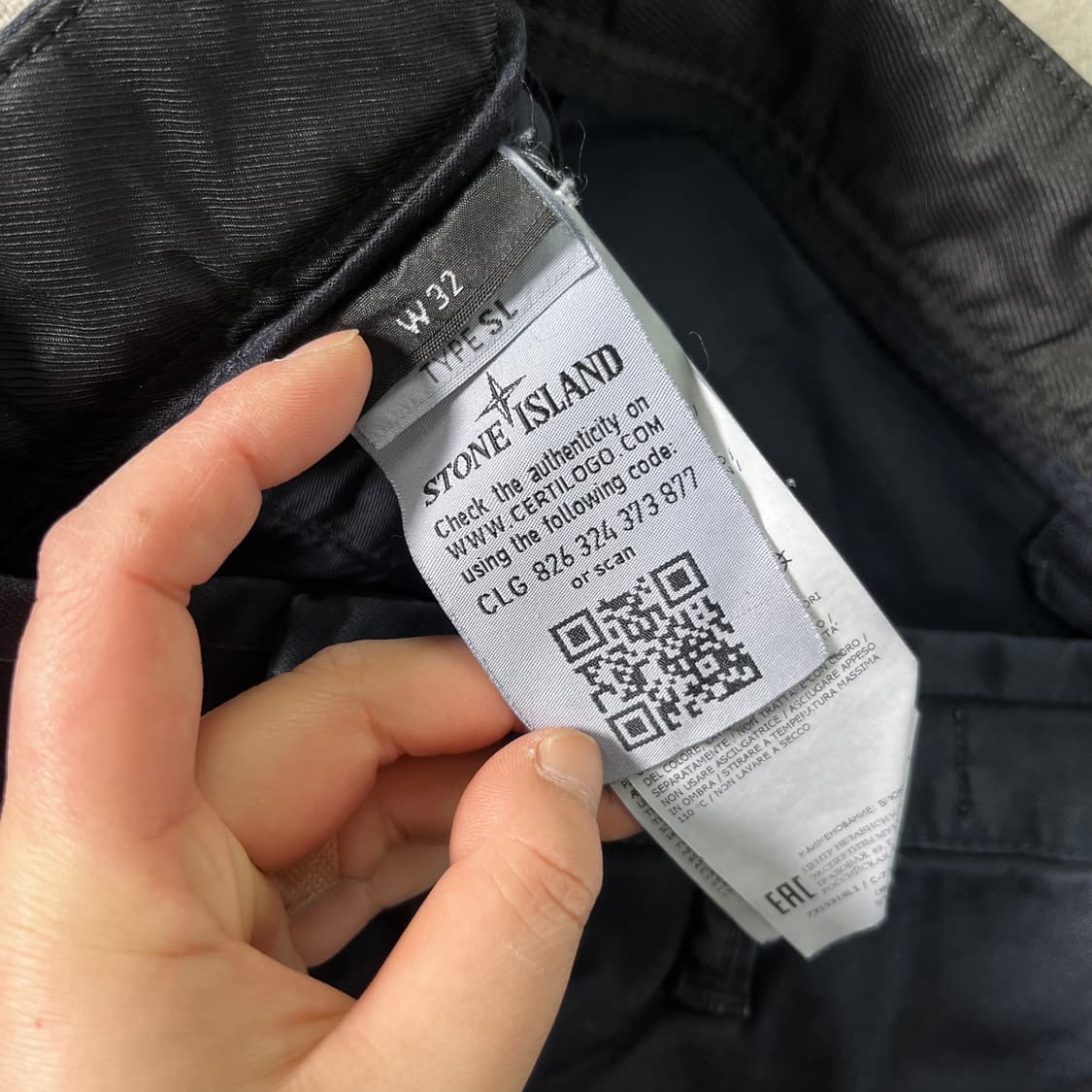 32 스톤아일랜드 타입 SL 카고 와펜 팬츠 상품이미지8