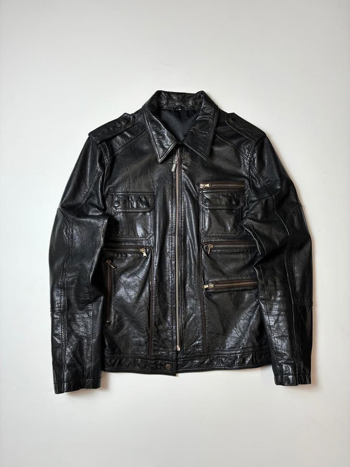 Selected 00's 해체주의 양가죽 자켓 PN8471 상품이미지1