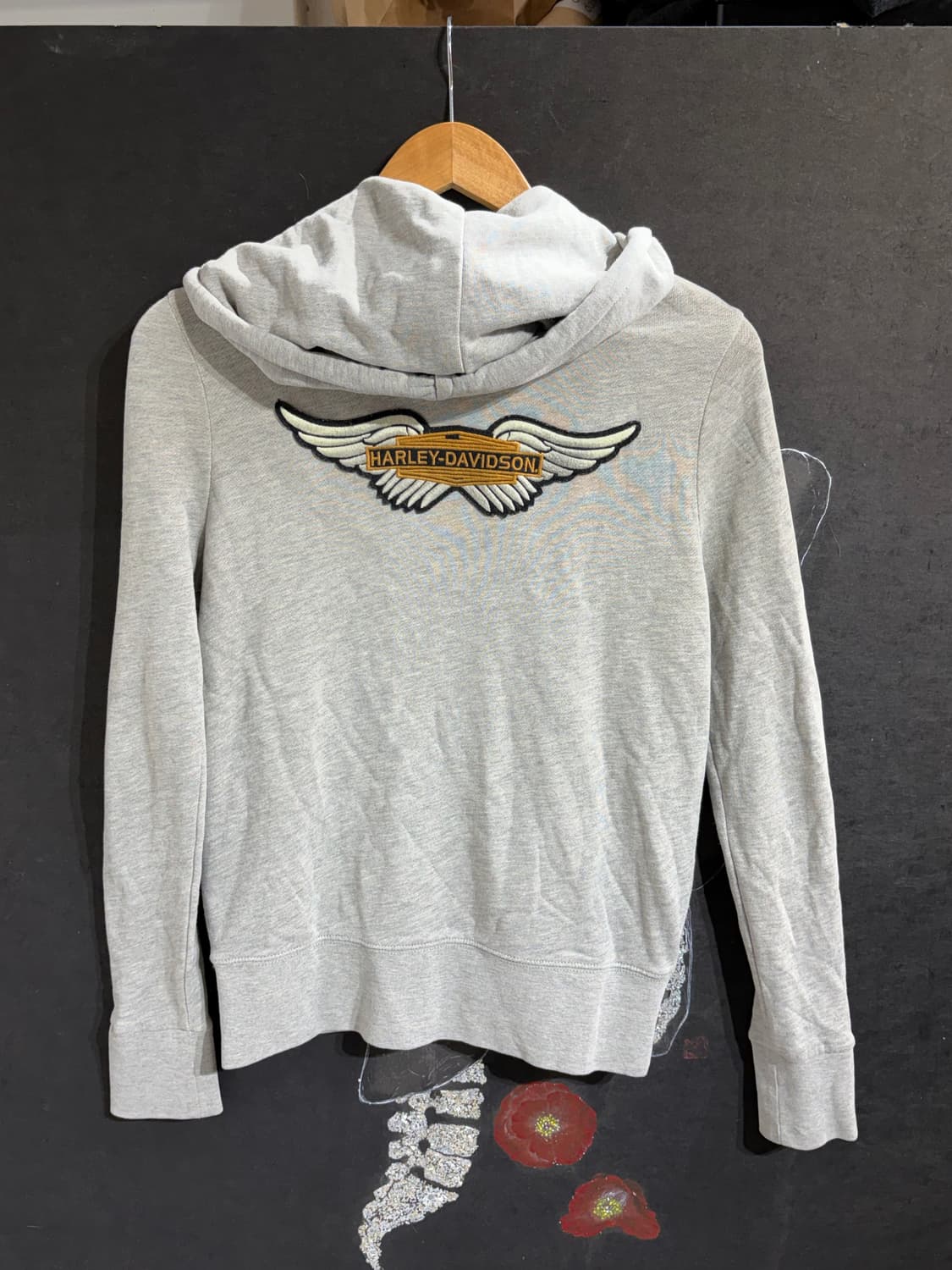 할리데이비슨 빅로고 후드 집업 XS 상품이미지9