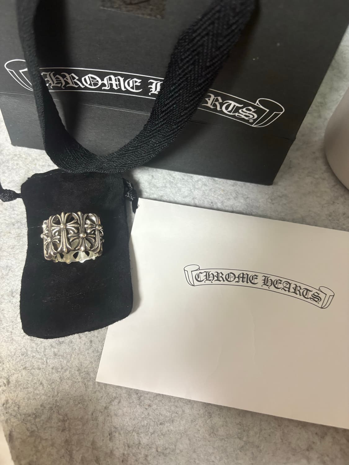 [us8.5]크롬하츠 세메터리링 상품이미지1