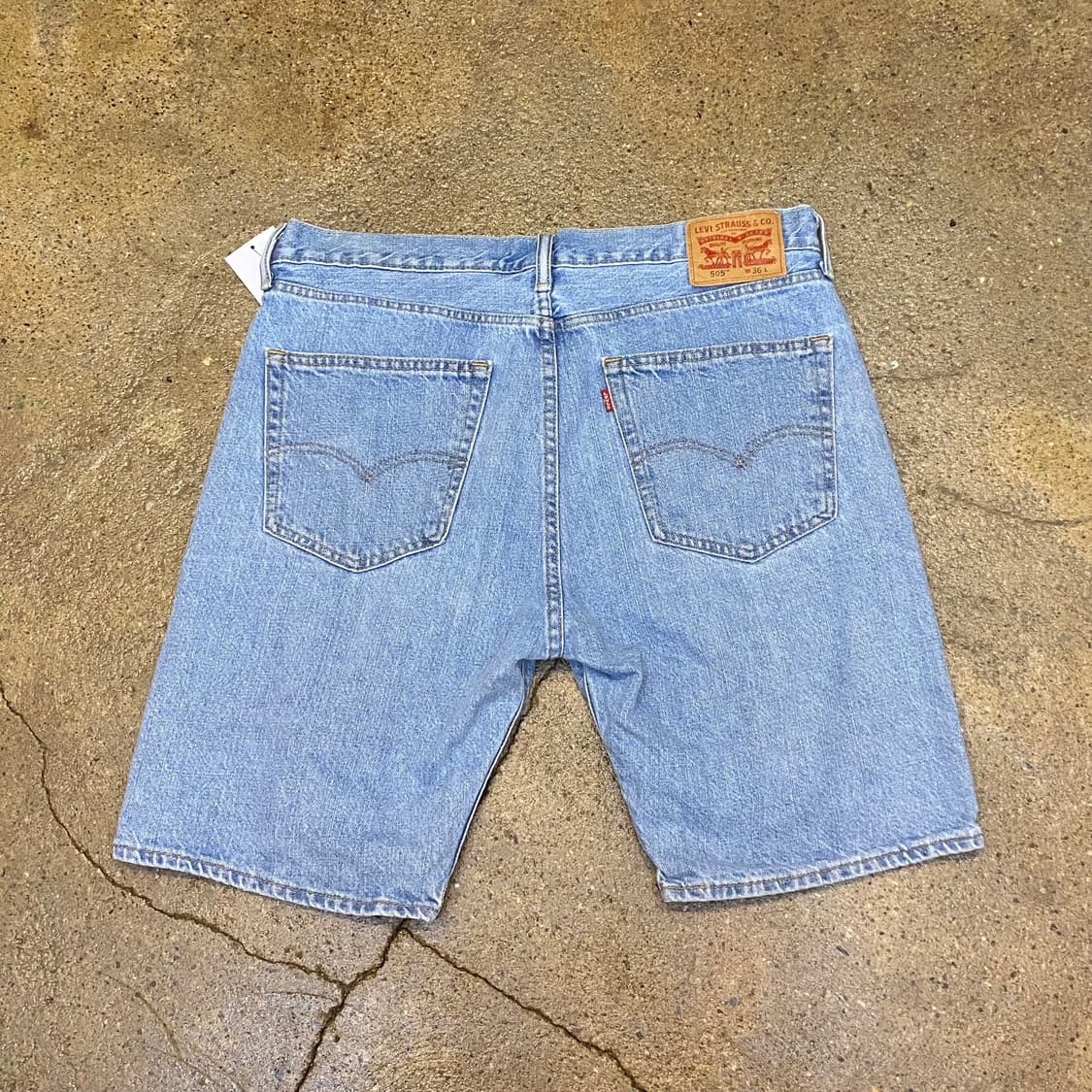 미국 빈티지 리바이스 505 연청바지 36size 상품이미지5