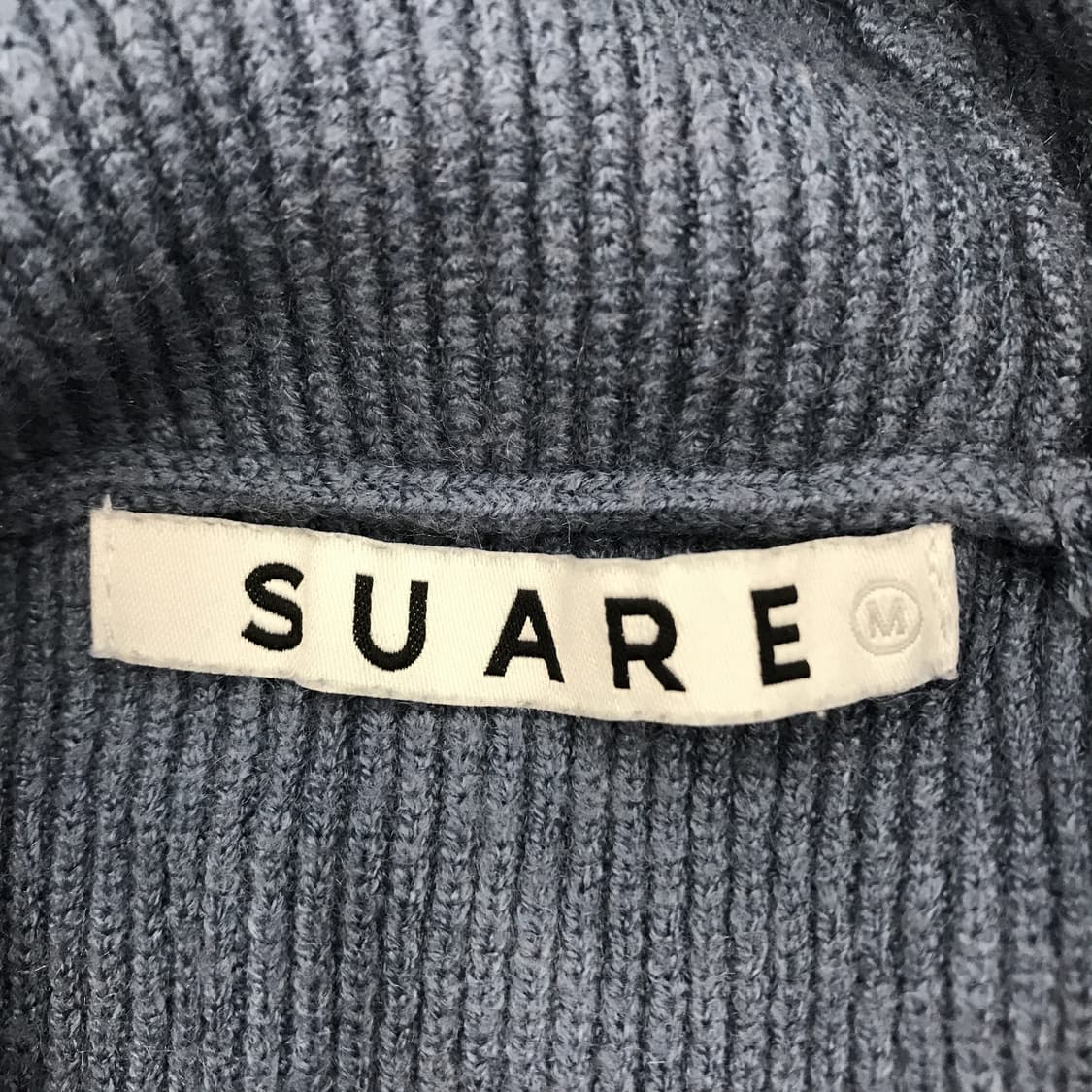 수아레 SUARE 워셔블 후드니트 블루 [M] 상품이미지4