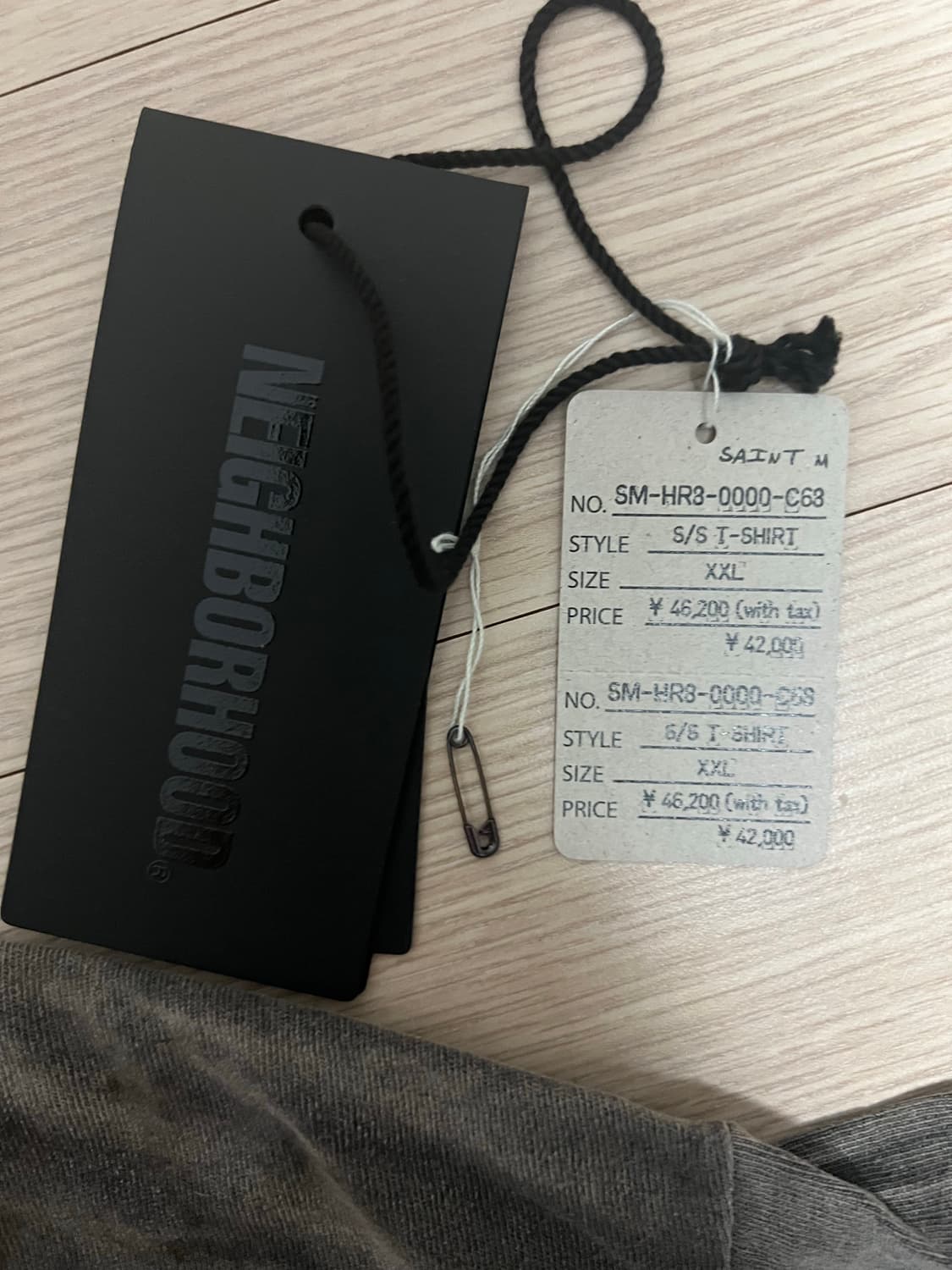 세인트미카엘x네이버후드 반팔 XXL 상품이미지7