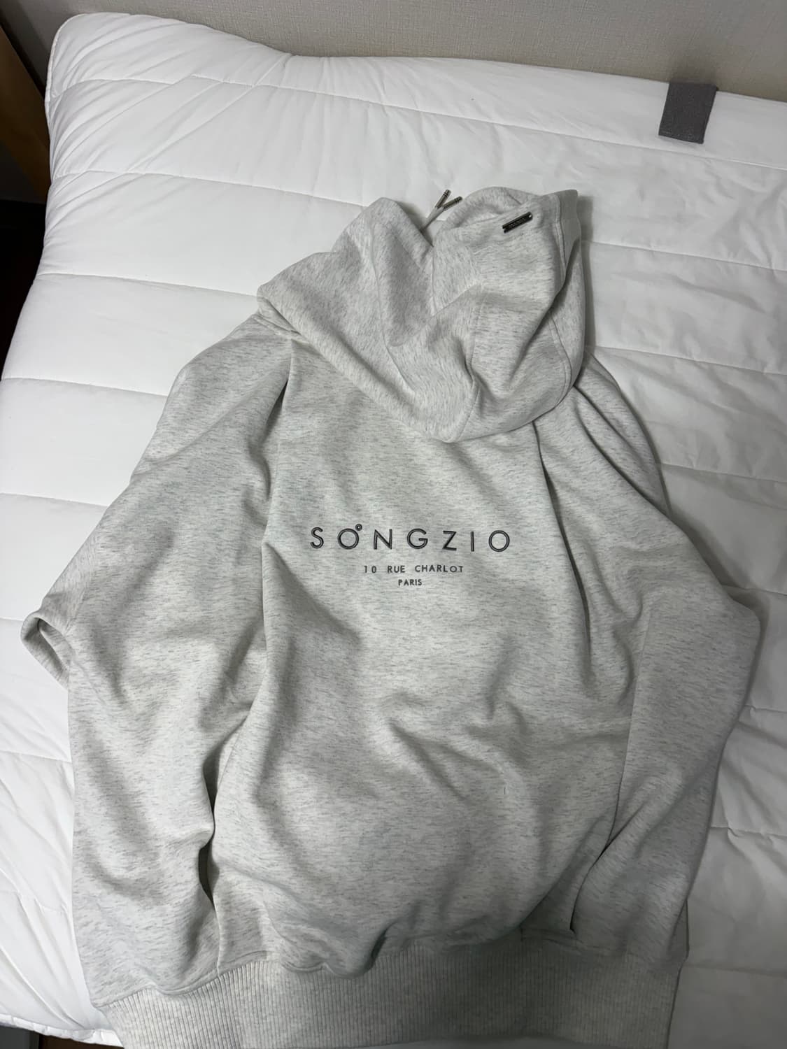 송지오 옴므 오리진 파리 후드 실착 1회 상품이미지3