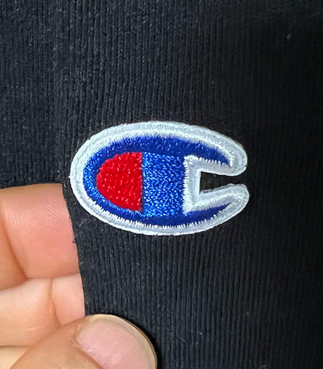 챔피온 빅 C 로고 헤리티지 남자 반팔티셔츠 새상품 블랙 XL 105 상품이미지5