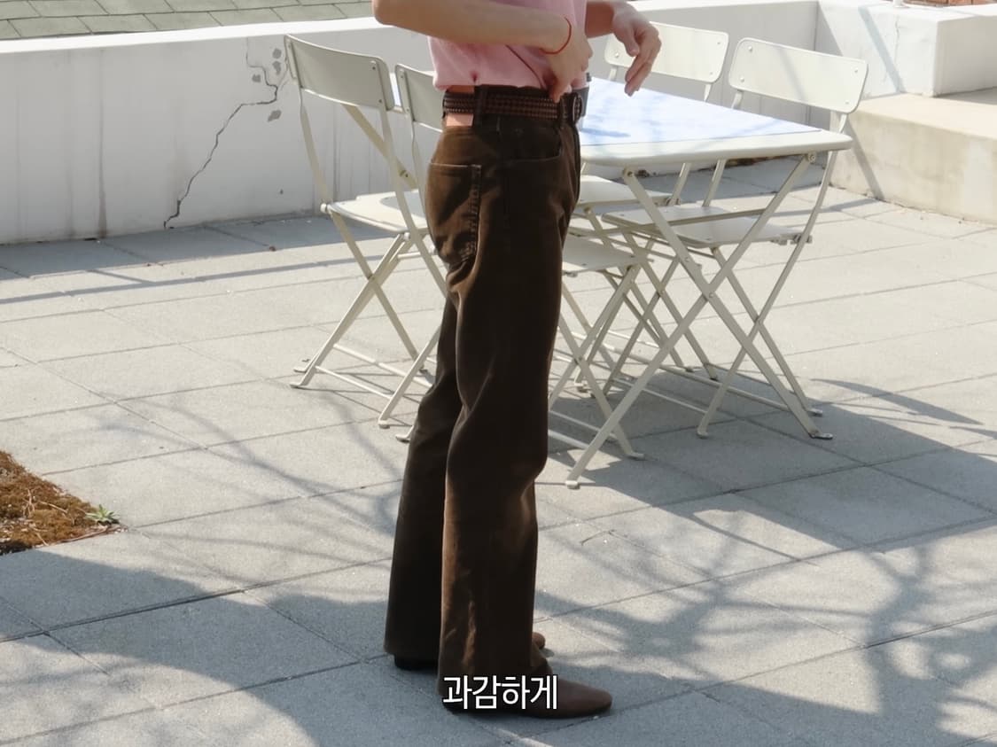 랭글러 브라운 부츠컷 데님팬츠 상품이미지2