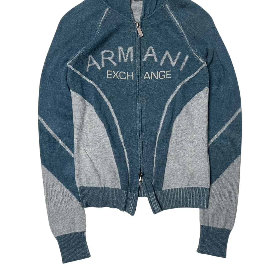 Armani exchange 커브드 라인 집업 후드 상품이미지3