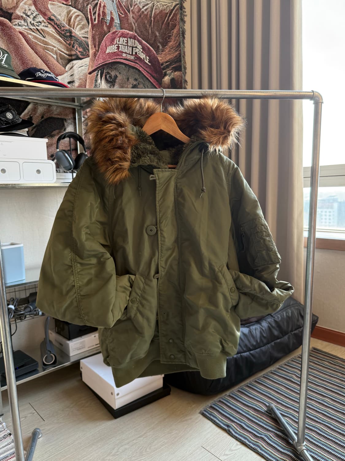 알파인더스트리 n3b 봄버 야상 상품이미지2