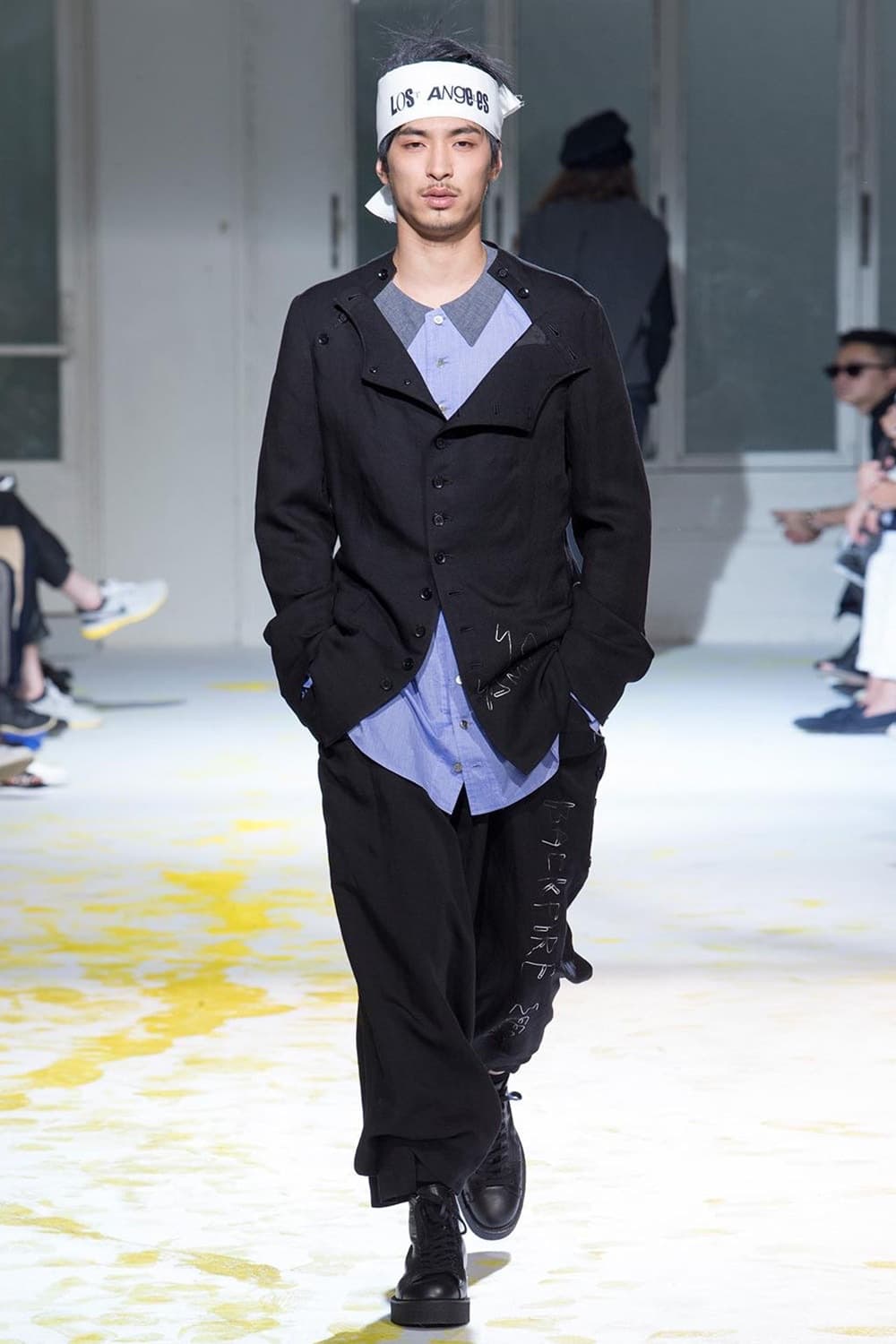 요지 야마모토 POUR HOMME 2015 S/S Runway Jacke 상품이미지1