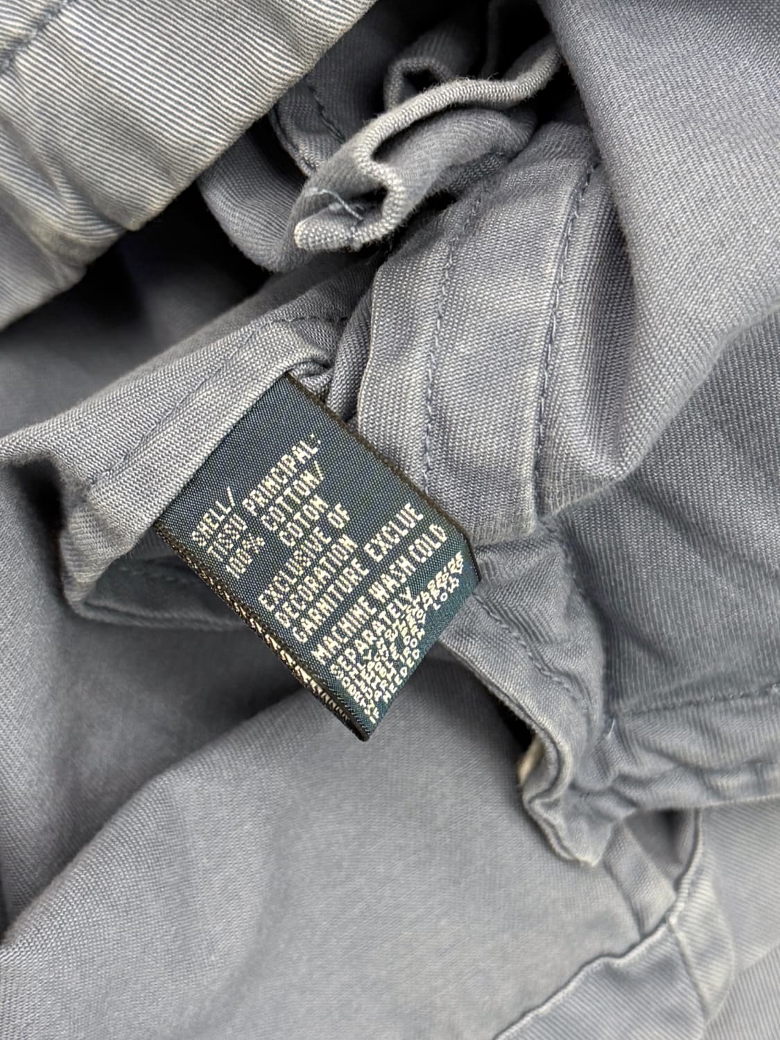 폴로 랄프로렌 루즈핏 스카이블루 코튼 스윙 블루종 자켓  상품이미지7