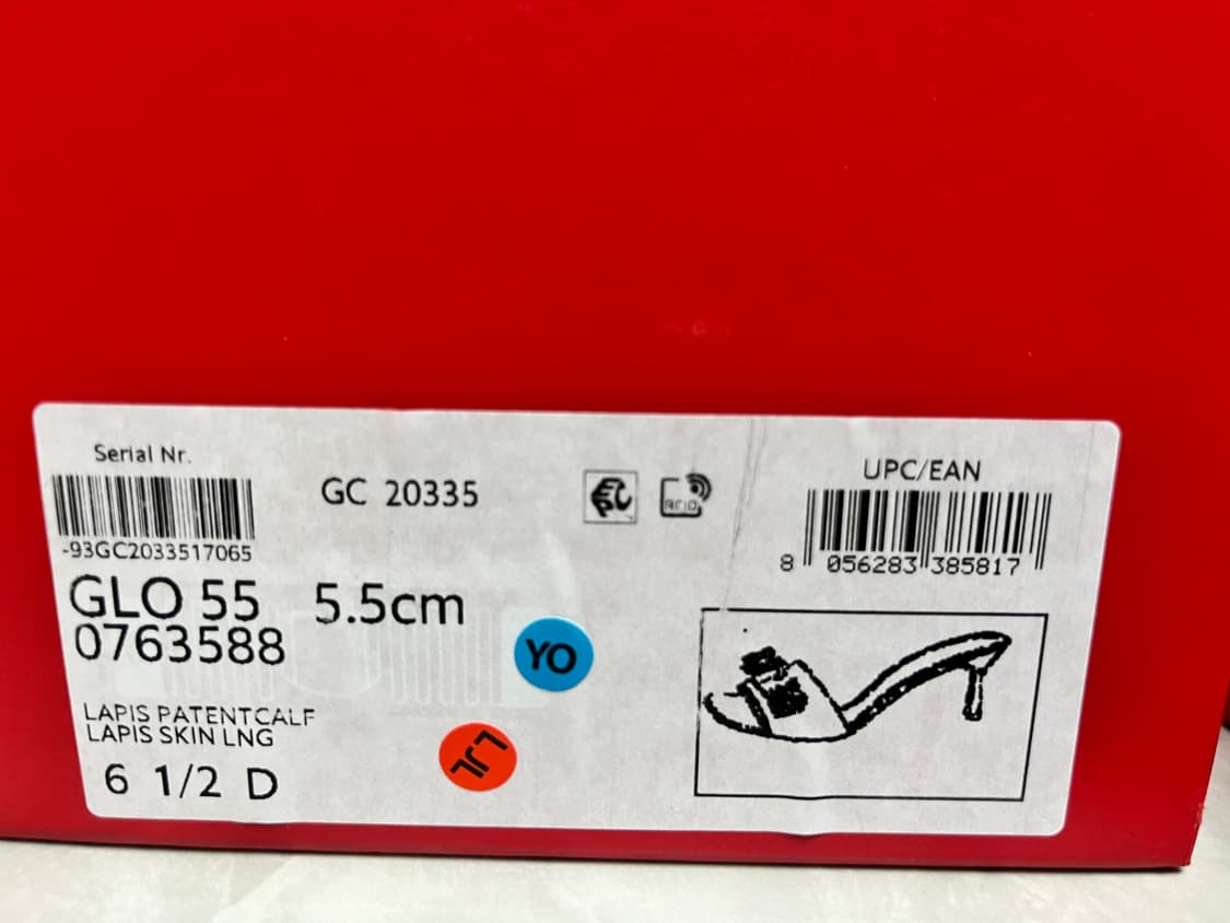 페라가모 블루 샌들 6 1/2사이즈 D볼 새상품 상품이미지3