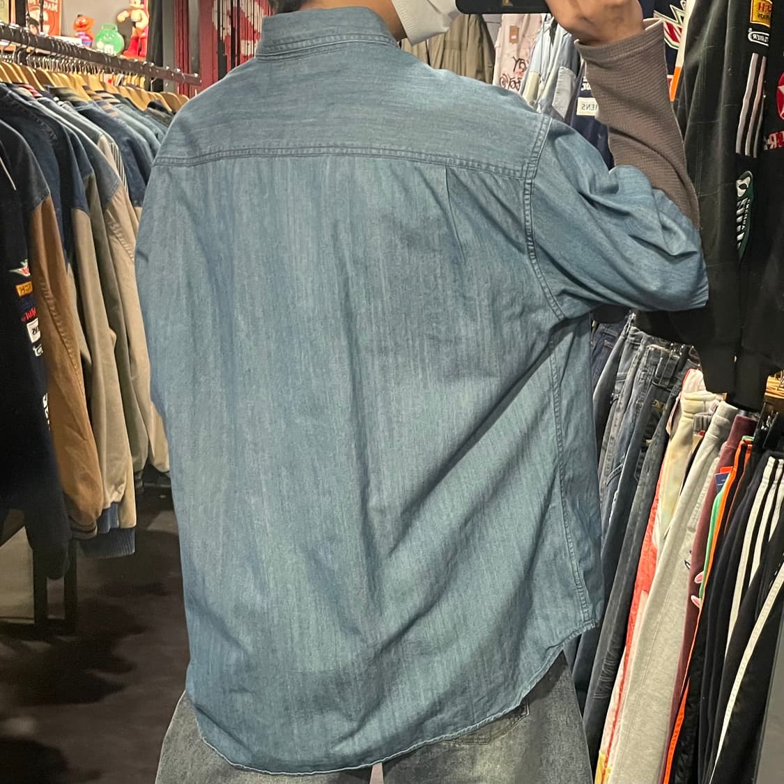 [IM] carhartt 칼하트 데님 반팔셔츠 상품이미지6