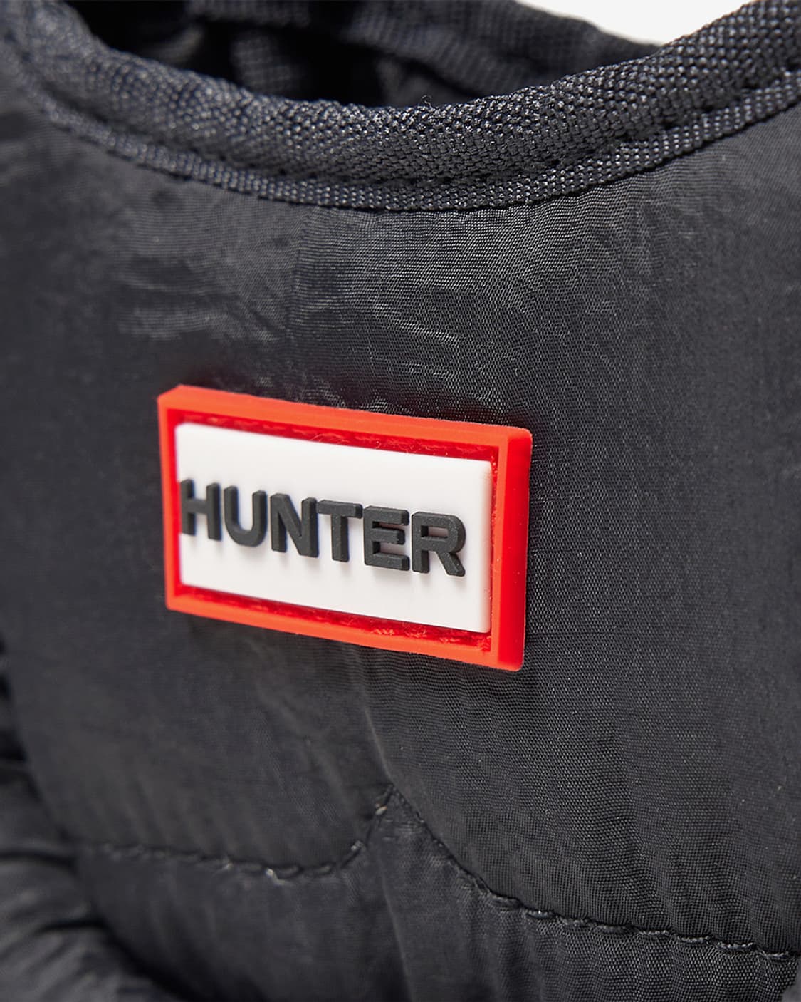 <새상품🖤> 헌터(HUNTER) 프레임드 푸퍼 마이크로 호보백 블랙 상품이미지5