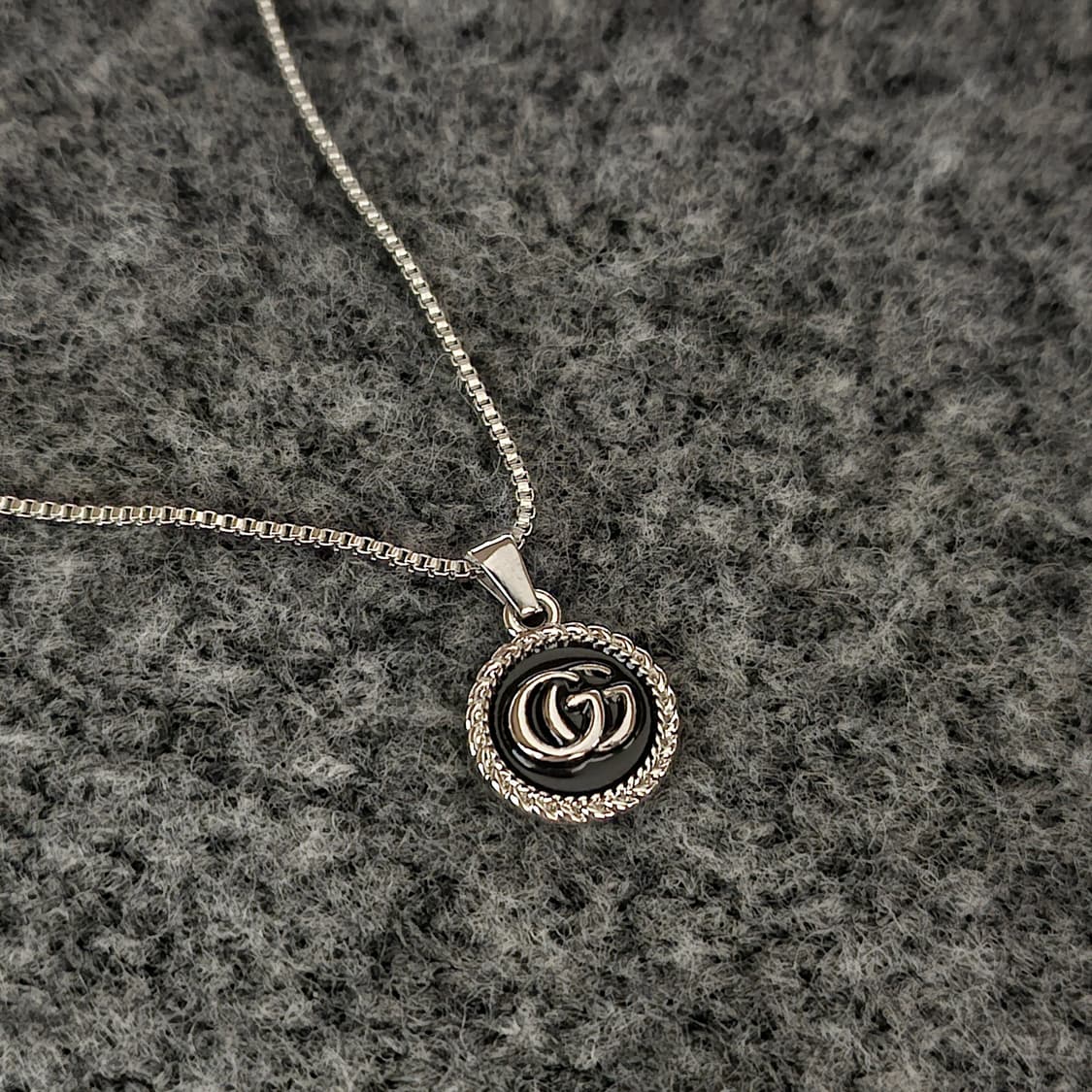 533 구찌 빈티지 업사이클링 남자 써지컬 목걸이 상품이미지2