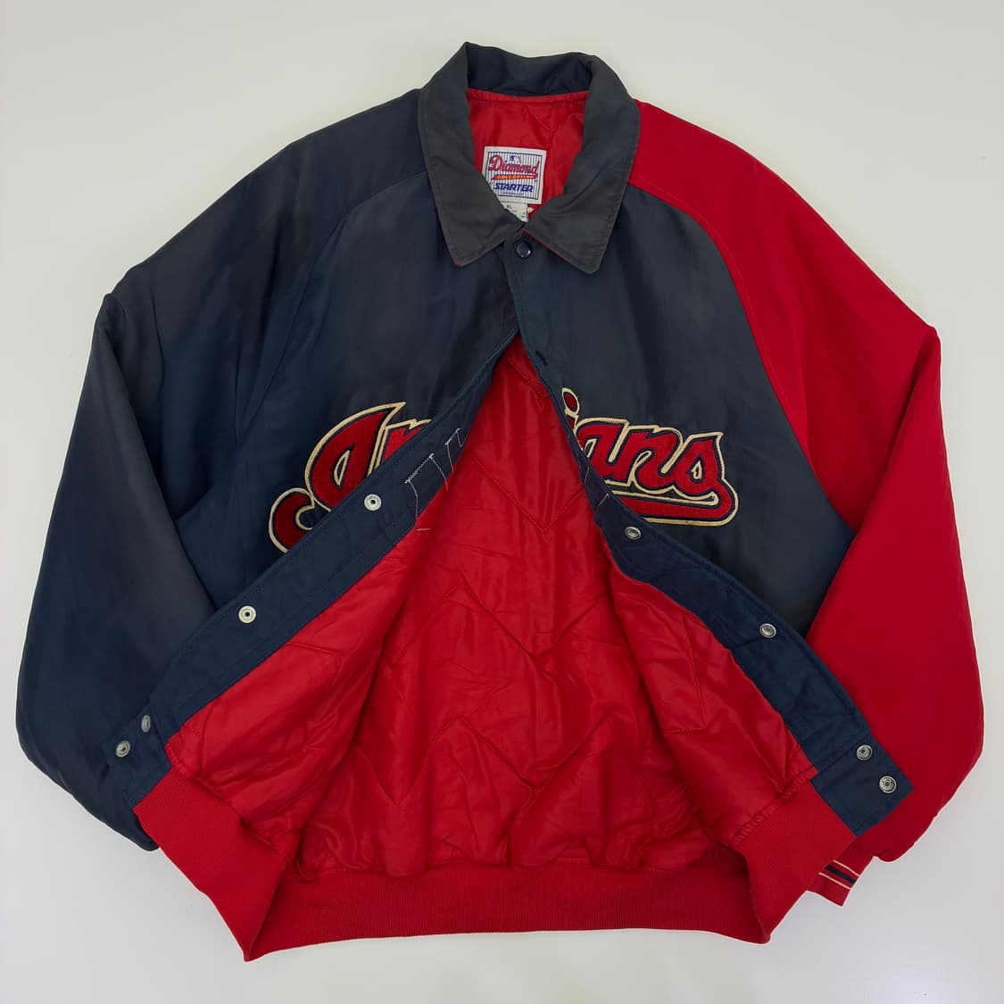 Starter   스타터 90,s USA 클리블랜드 인디언스 자켓 상품이미지3