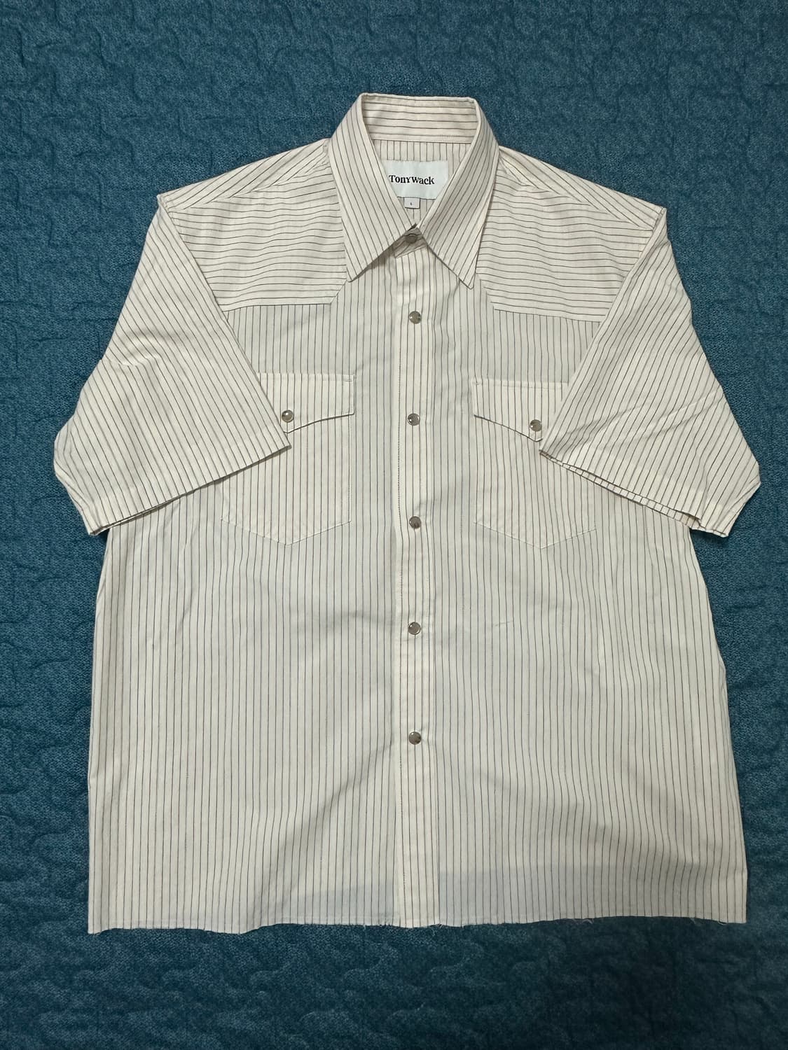 [L] 토니웩 로우컷 스트라이츠 체크 셔츠 상품이미지2