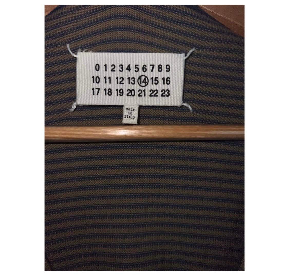 메종 마르지엘라 스트라이프 가디건 ( M ) 상품이미지3