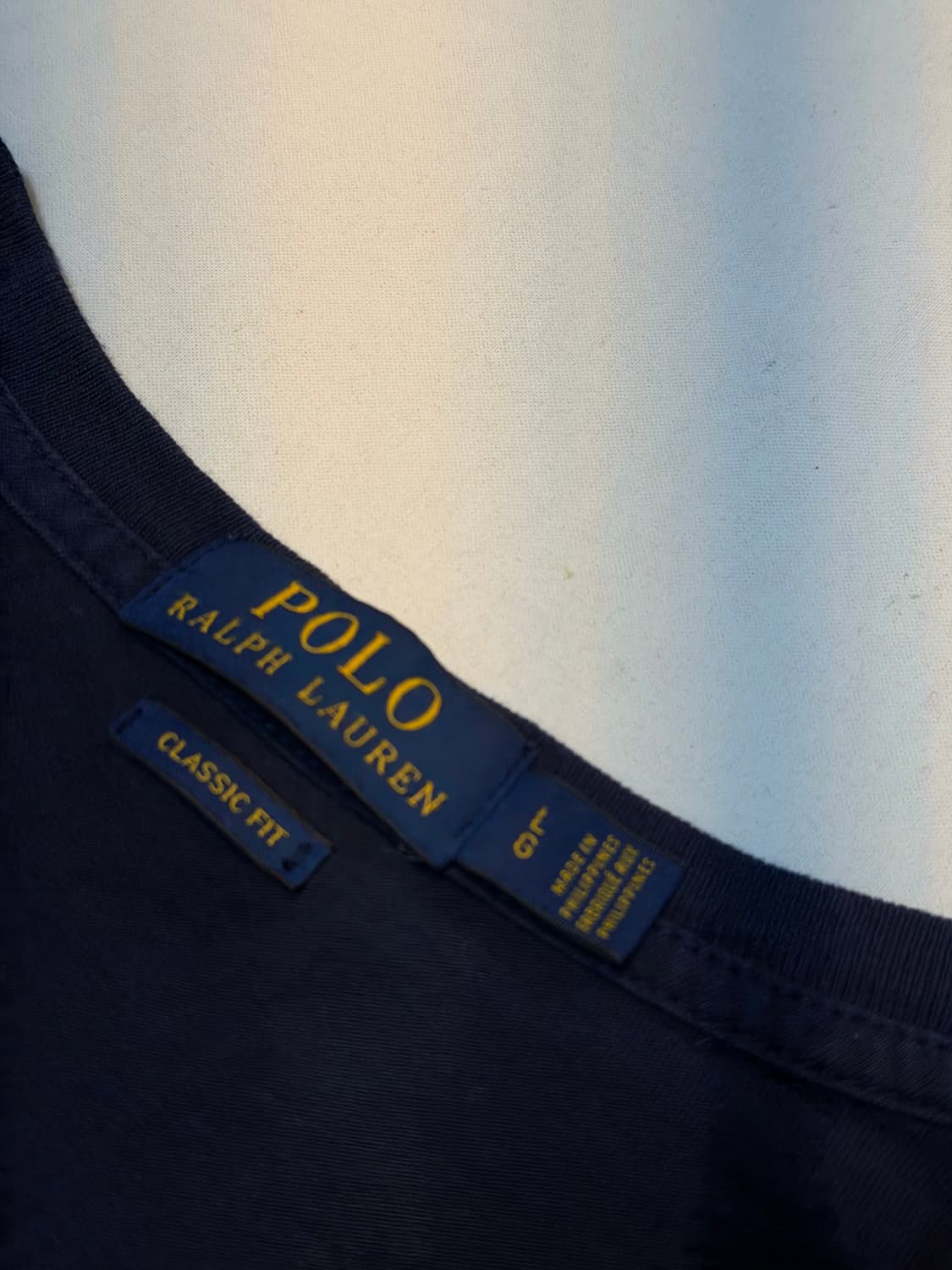 폴로 랄프로렌 CP-93 패치로고 반팔 티셔츠 네이비 상품이미지3